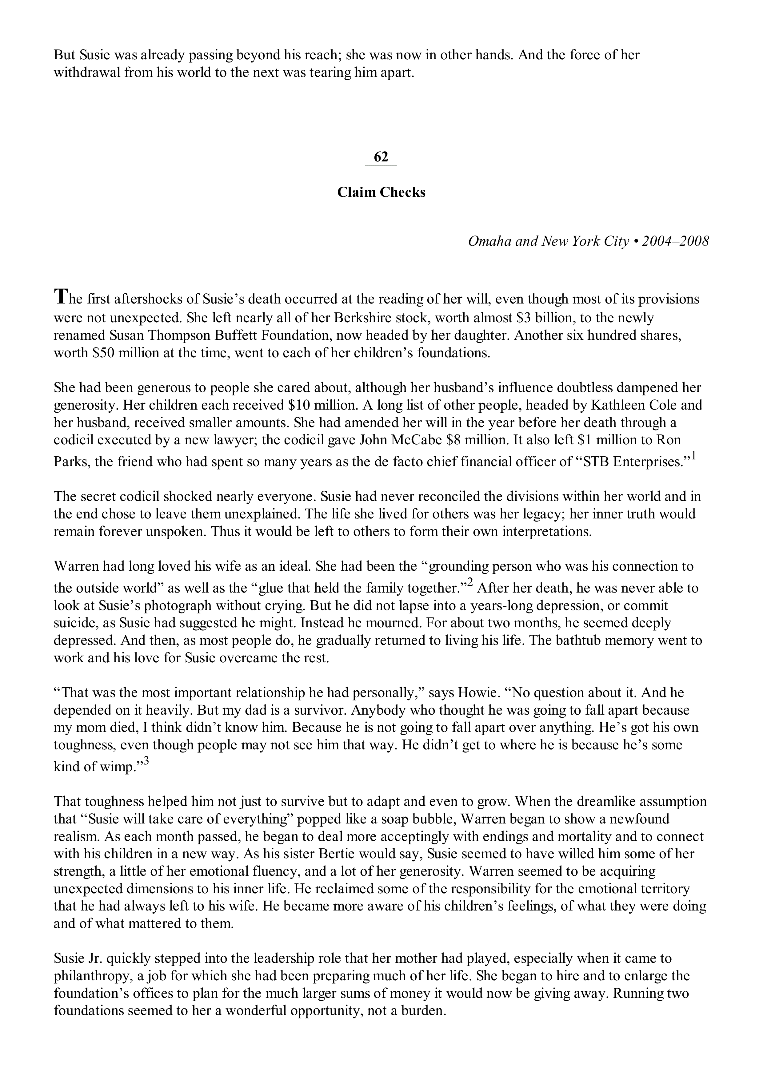 Berkshire Hathaway The Snowball Biography — page 502