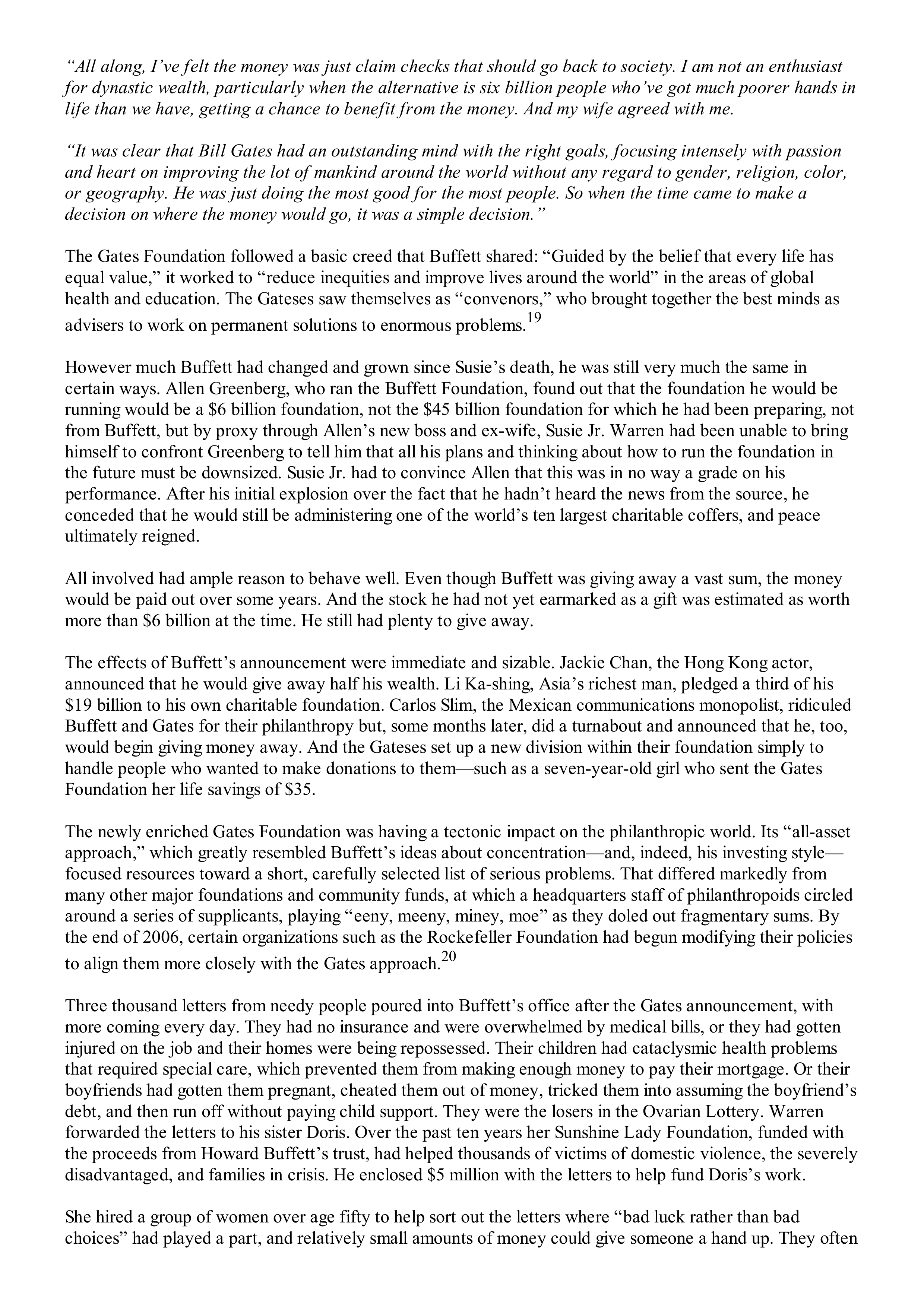 Berkshire Hathaway The Snowball Biography — page 509