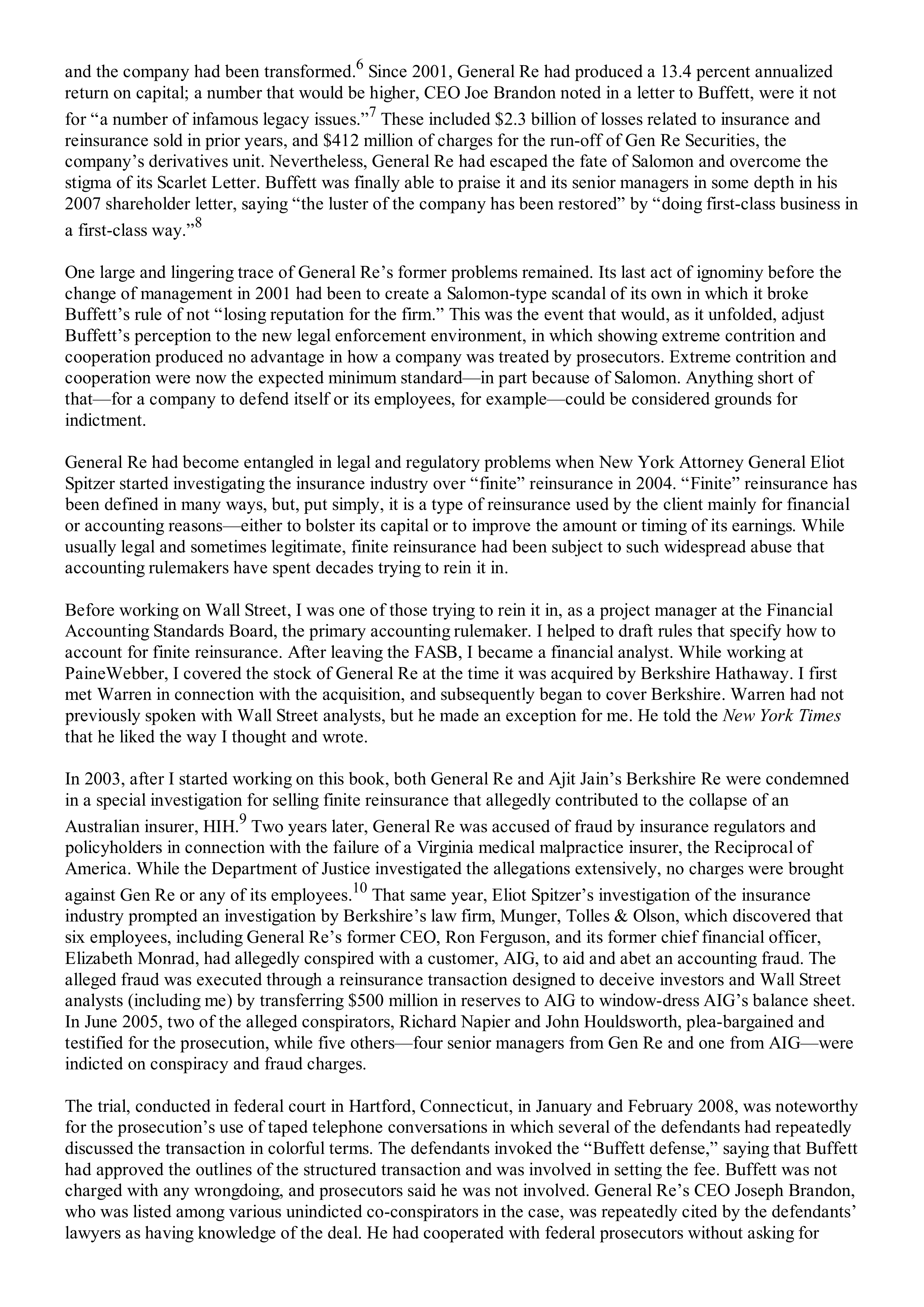 Berkshire Hathaway The Snowball Biography — page 520