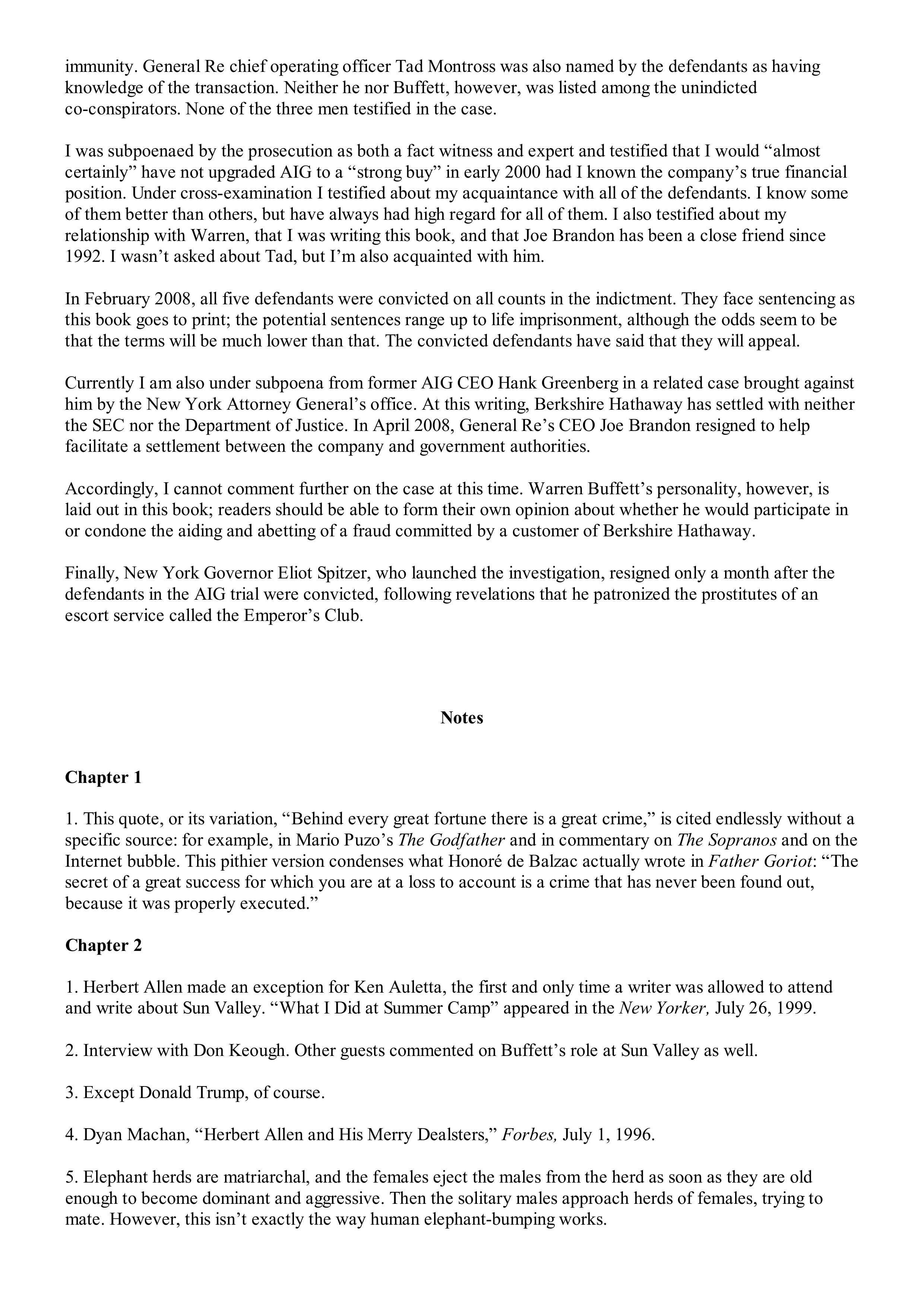 Berkshire Hathaway The Snowball Biography — page 521