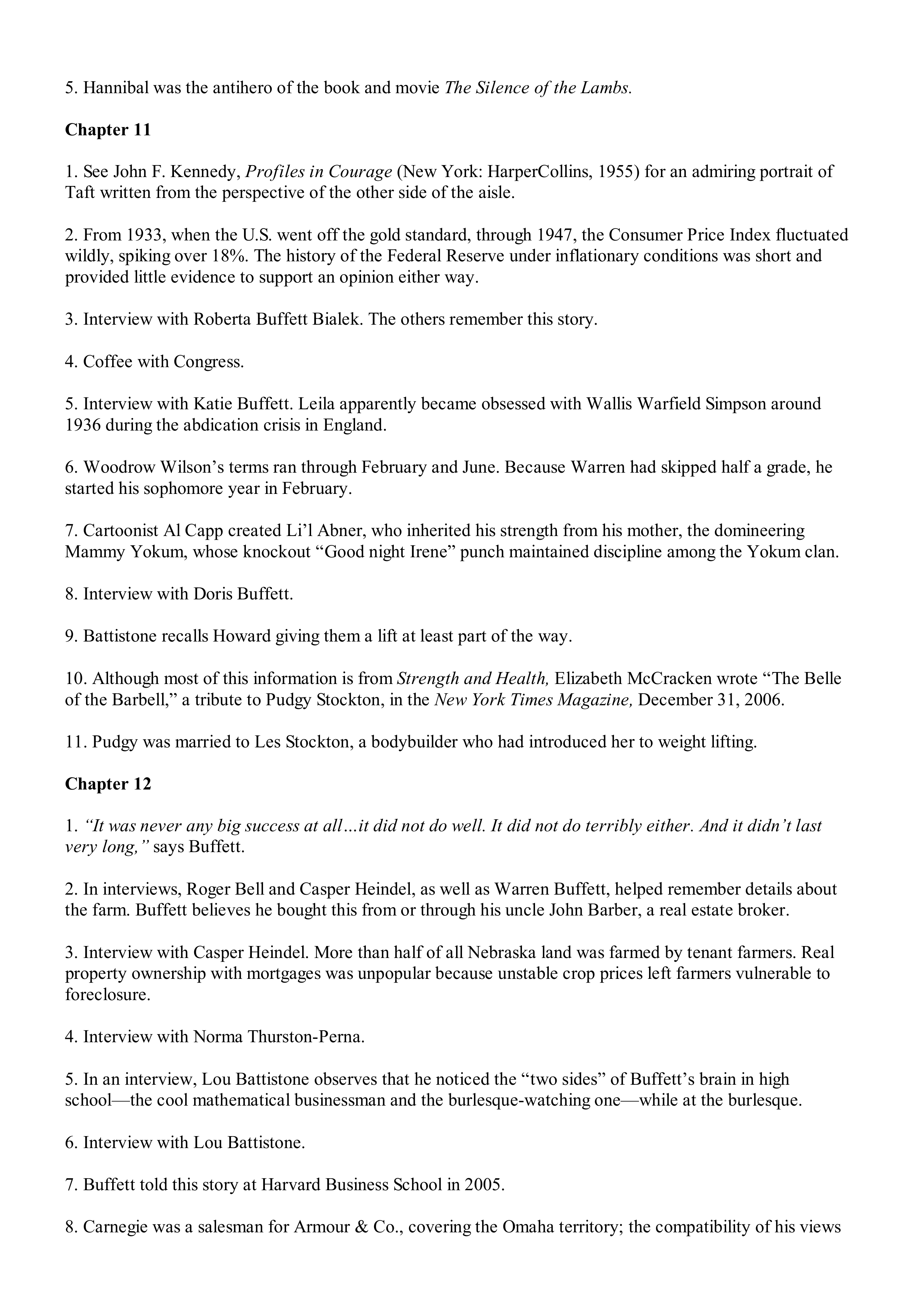 Berkshire Hathaway The Snowball Biography — page 533