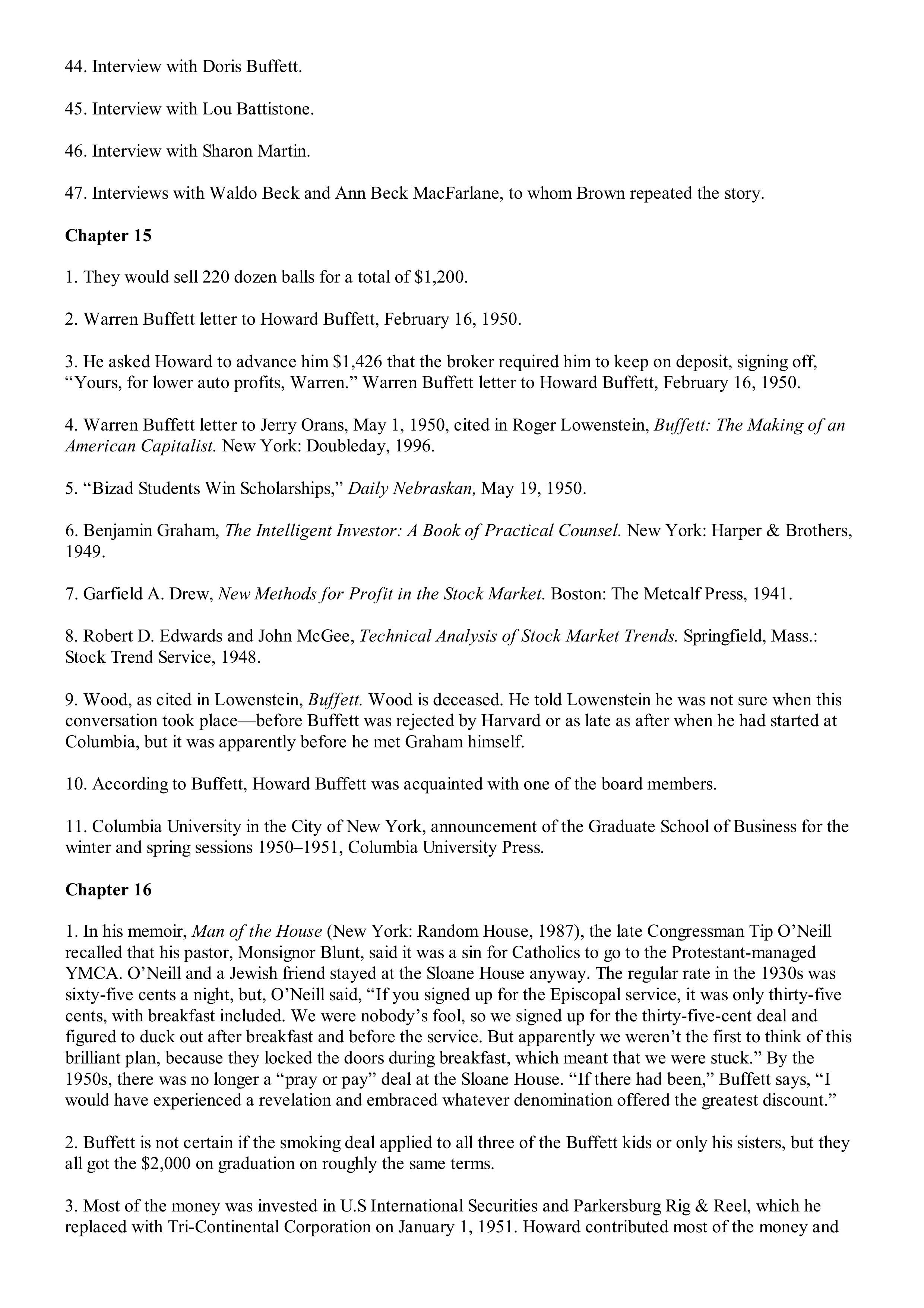 Berkshire Hathaway The Snowball Biography — page 537