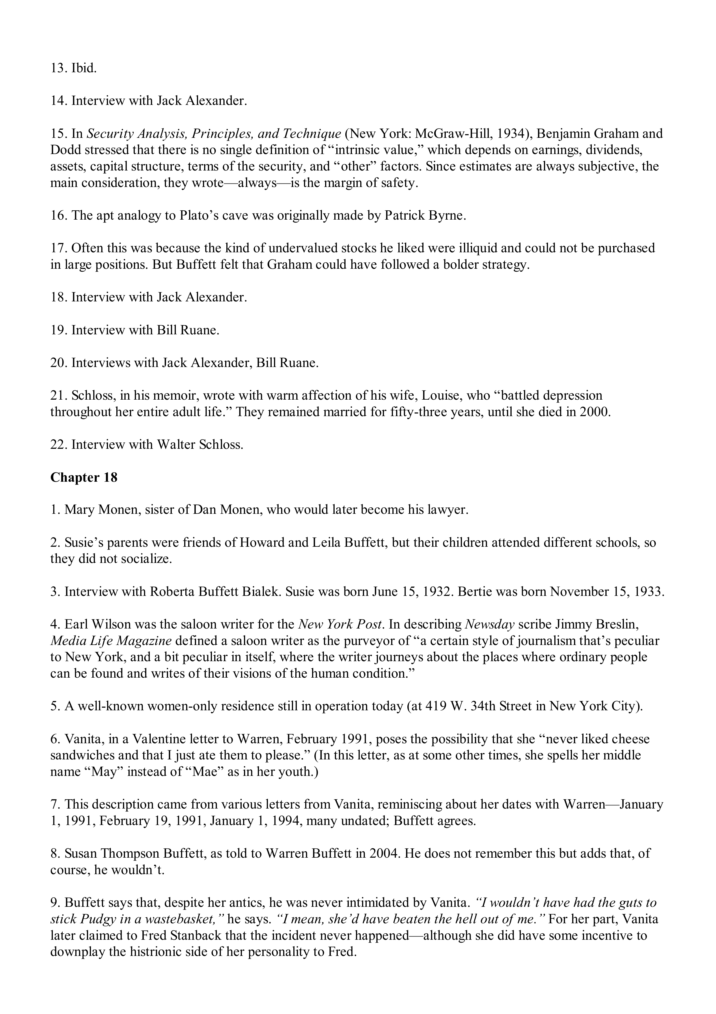 Berkshire Hathaway The Snowball Biography — page 540
