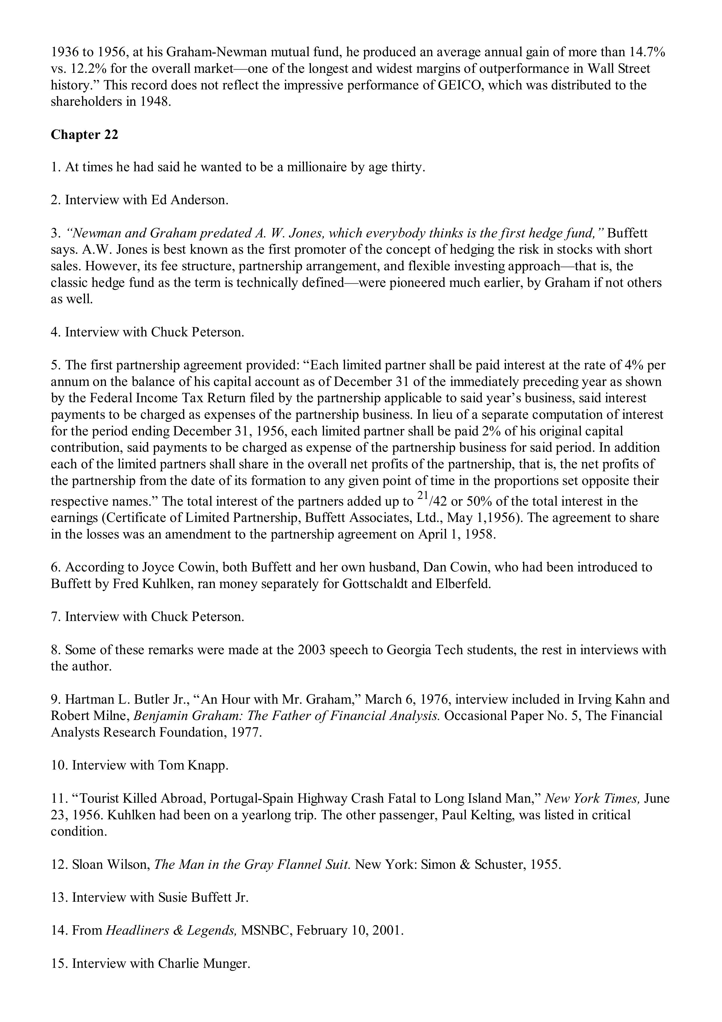 Berkshire Hathaway The Snowball Biography — page 548