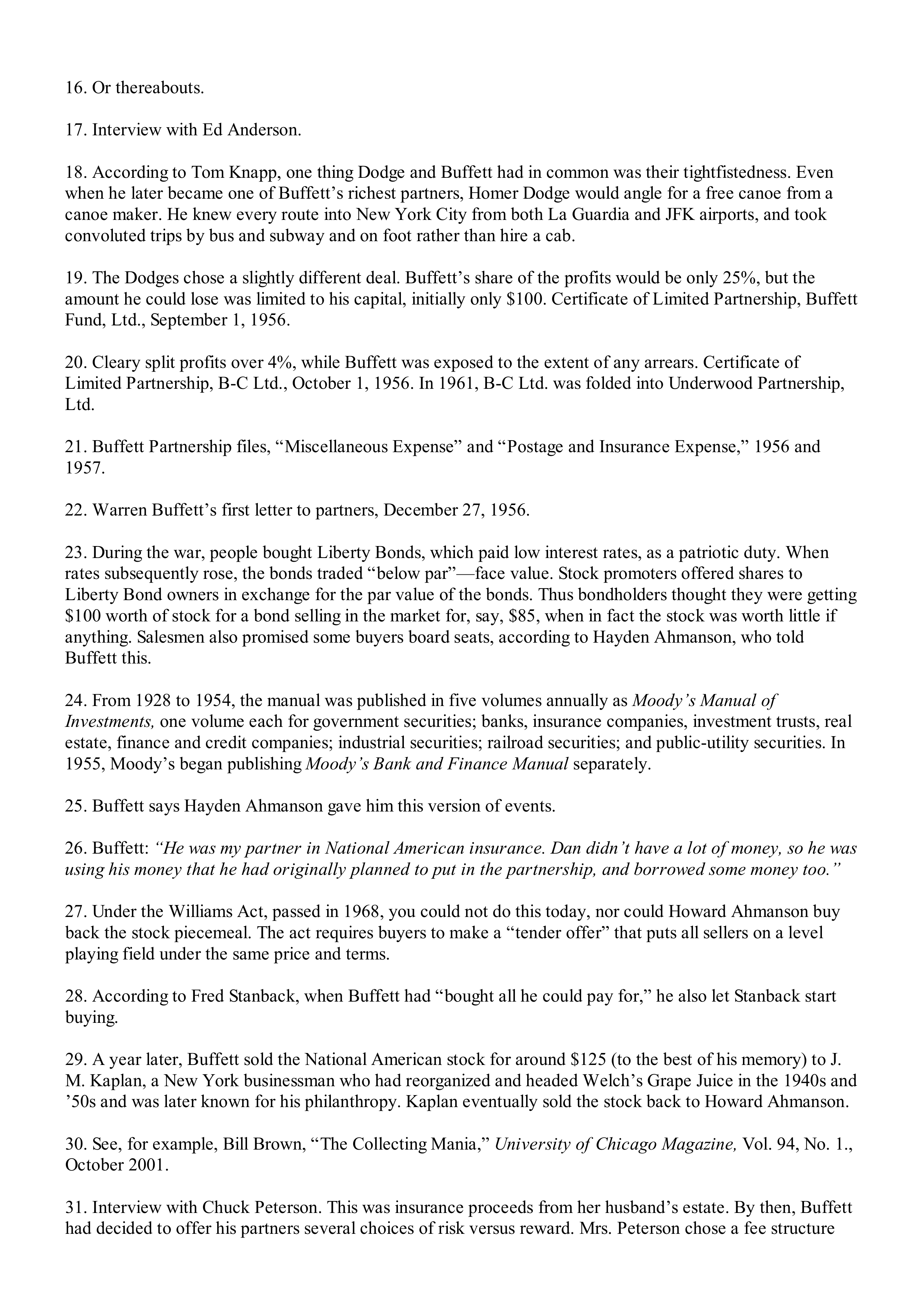 Berkshire Hathaway The Snowball Biography — page 549