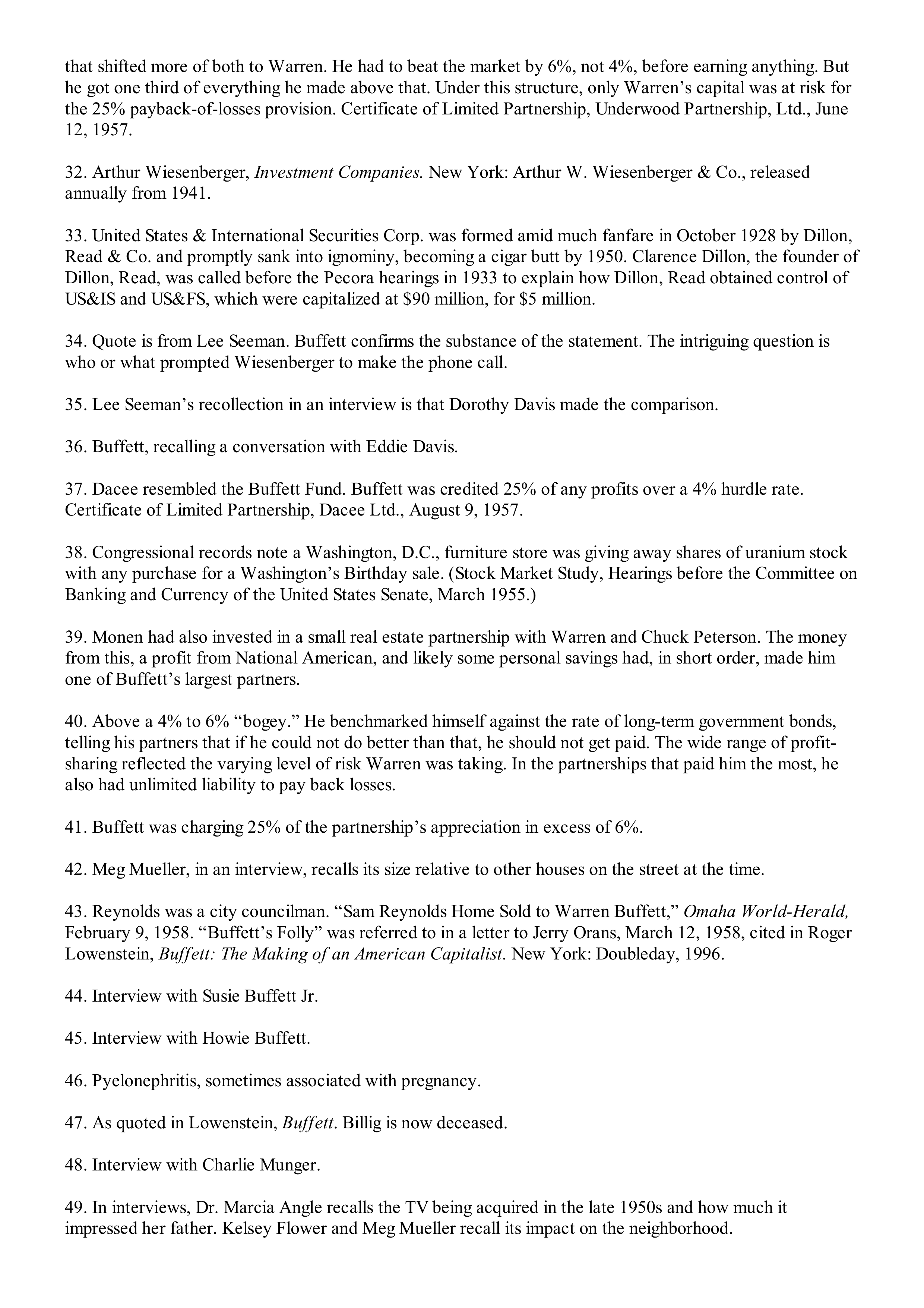 Berkshire Hathaway The Snowball Biography — page 550
