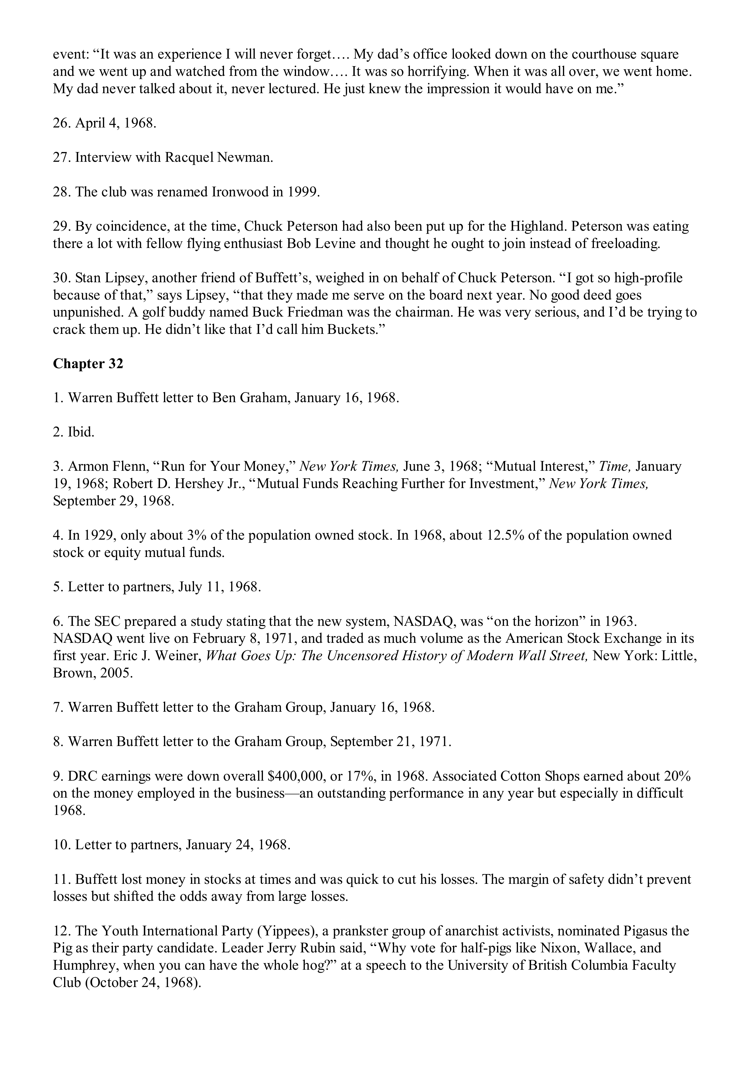 Berkshire Hathaway The Snowball Biography — page 566