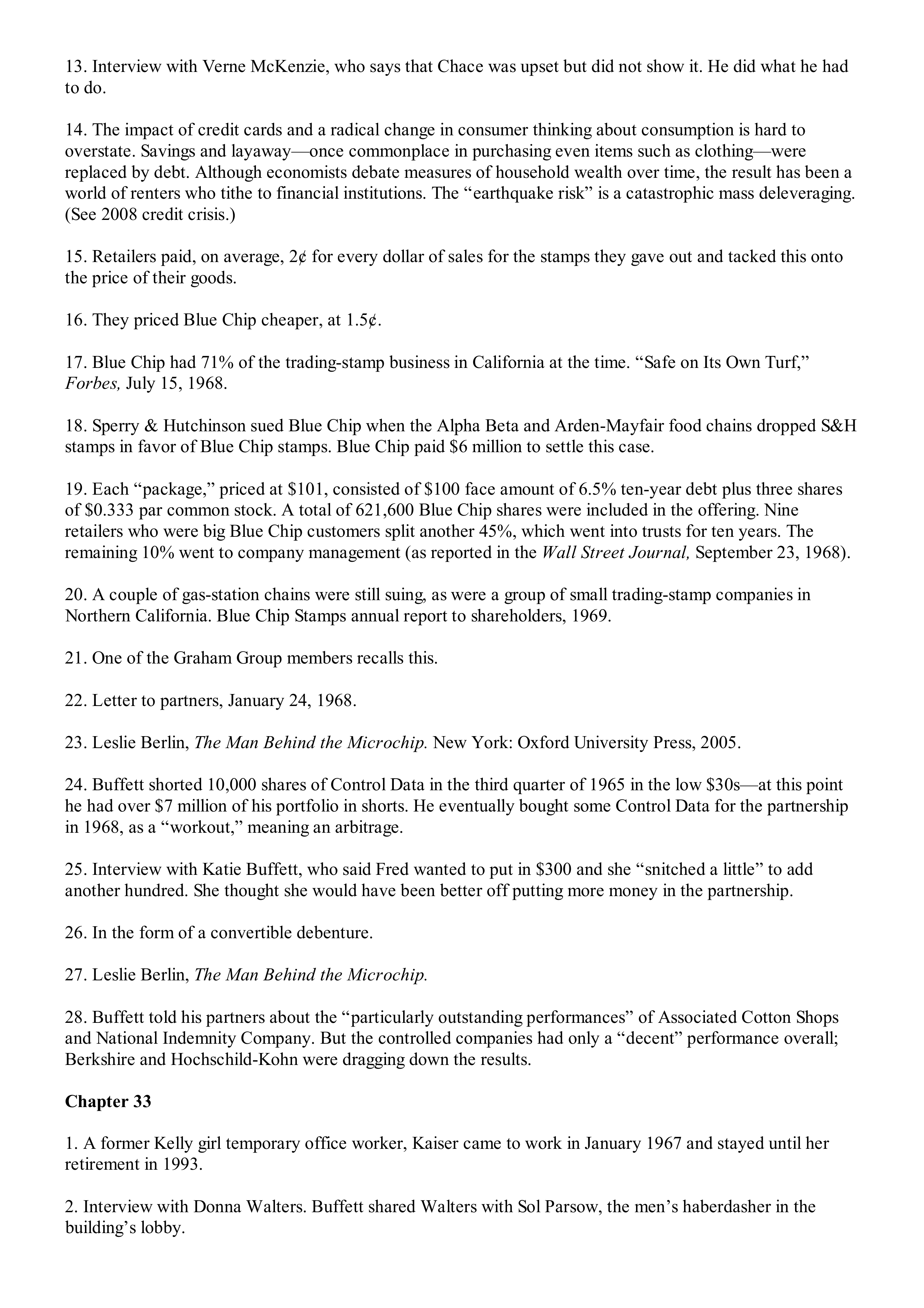 Berkshire Hathaway The Snowball Biography — page 567