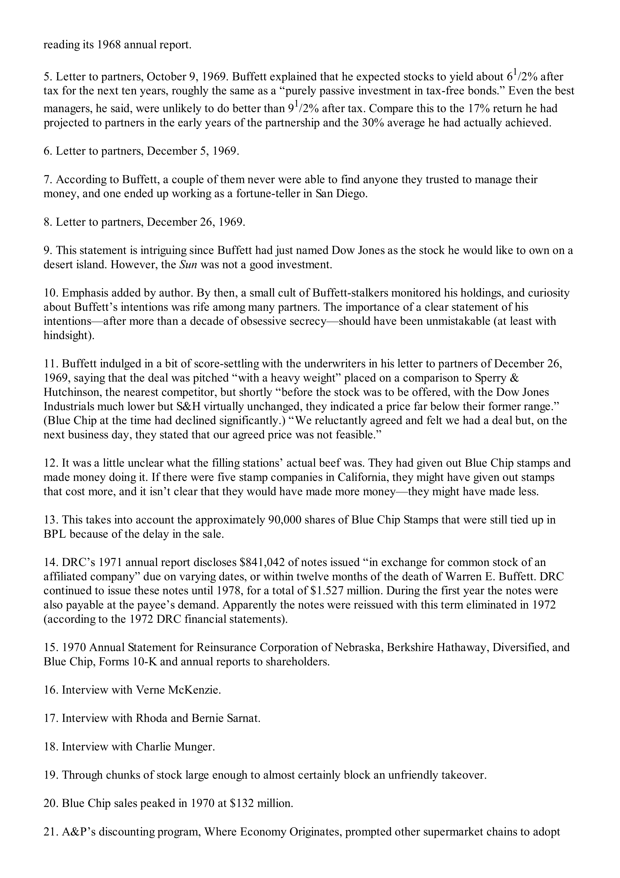 Berkshire Hathaway The Snowball Biography — page 570