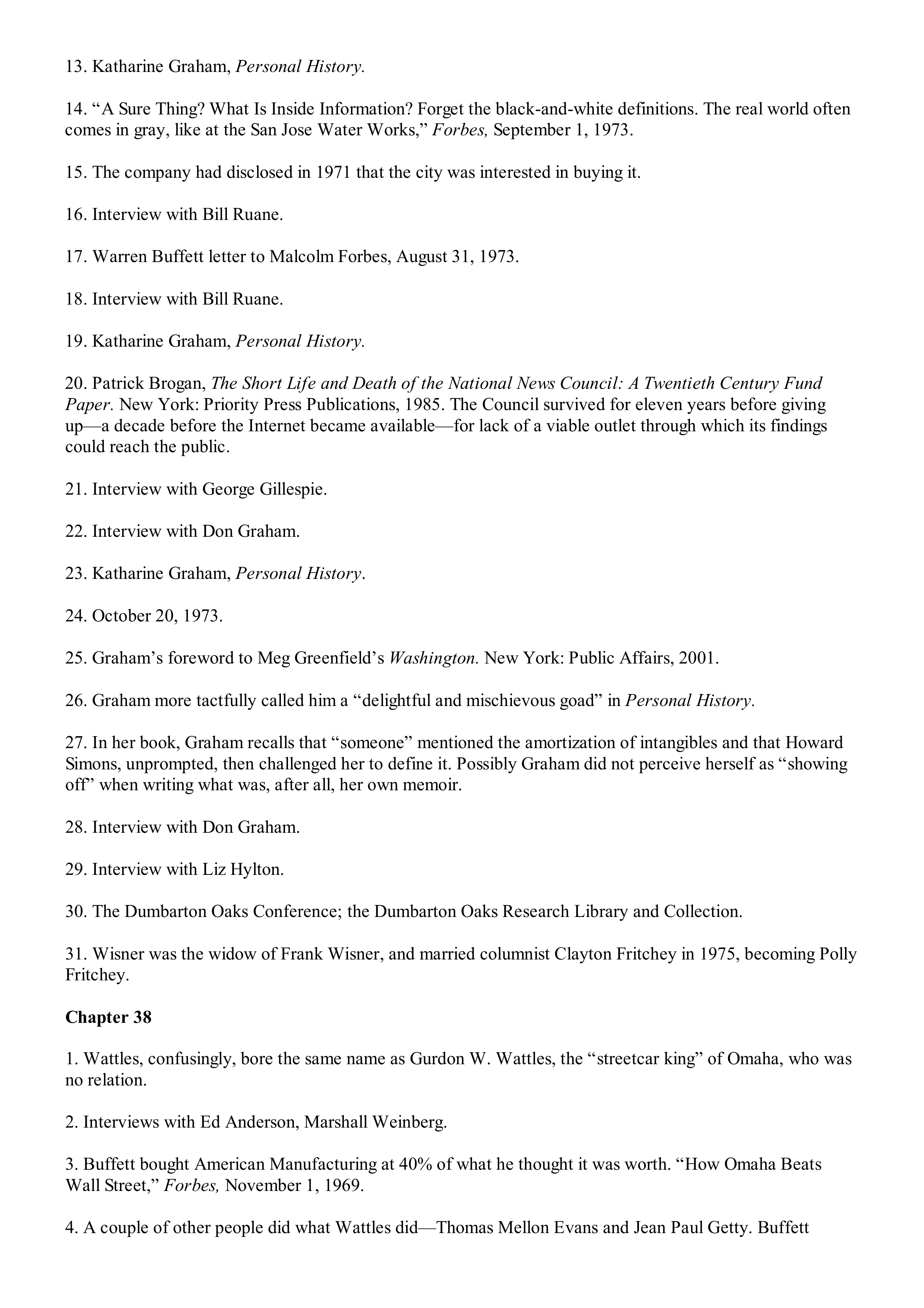 Berkshire Hathaway The Snowball Biography — page 578