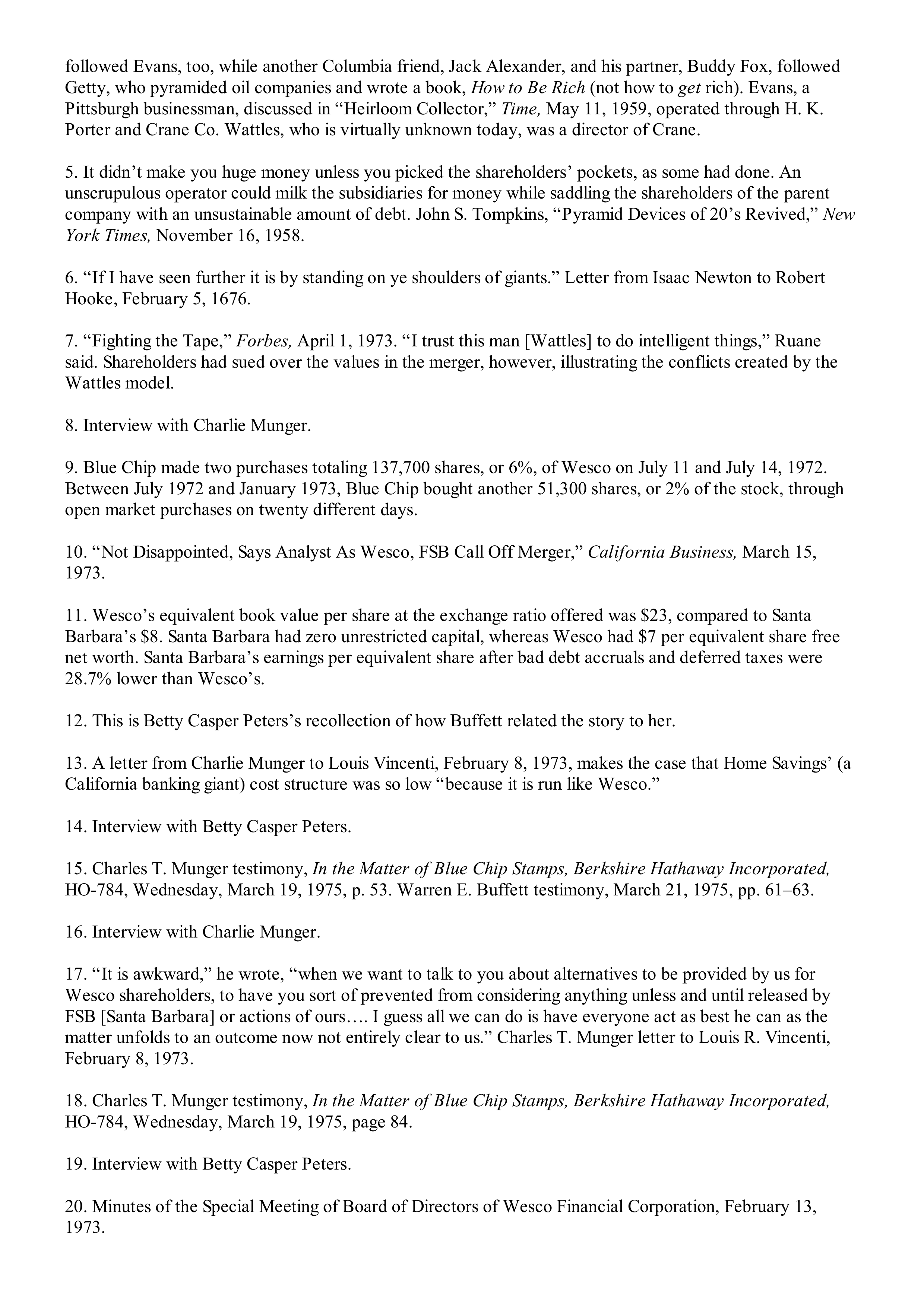 Berkshire Hathaway The Snowball Biography — page 579