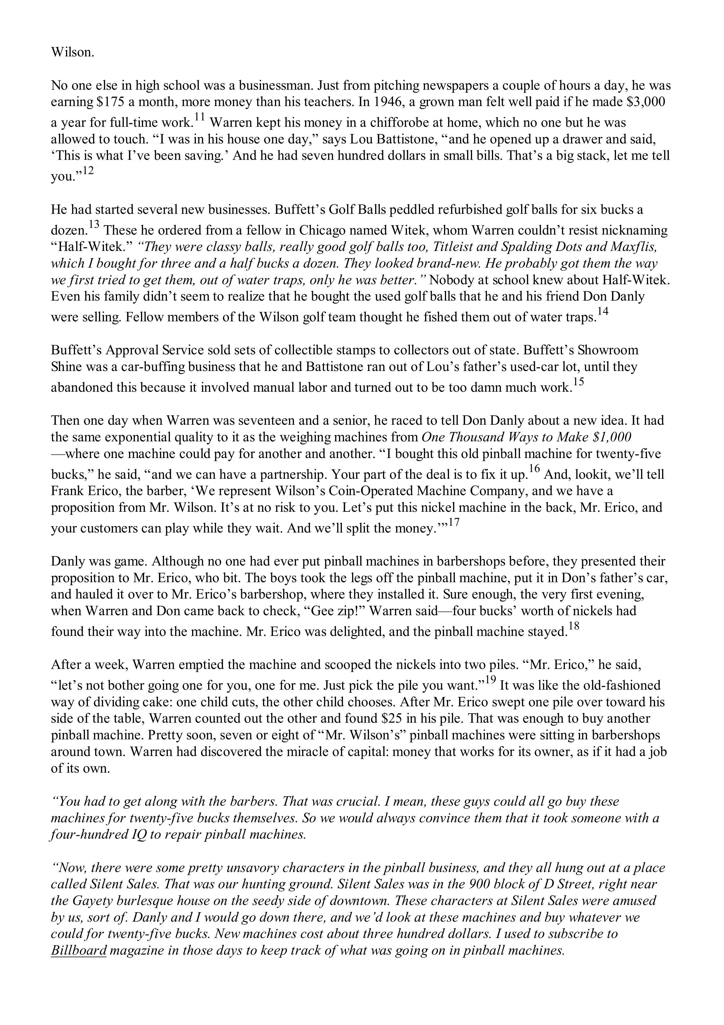 Berkshire Hathaway The Snowball Biography — page 58