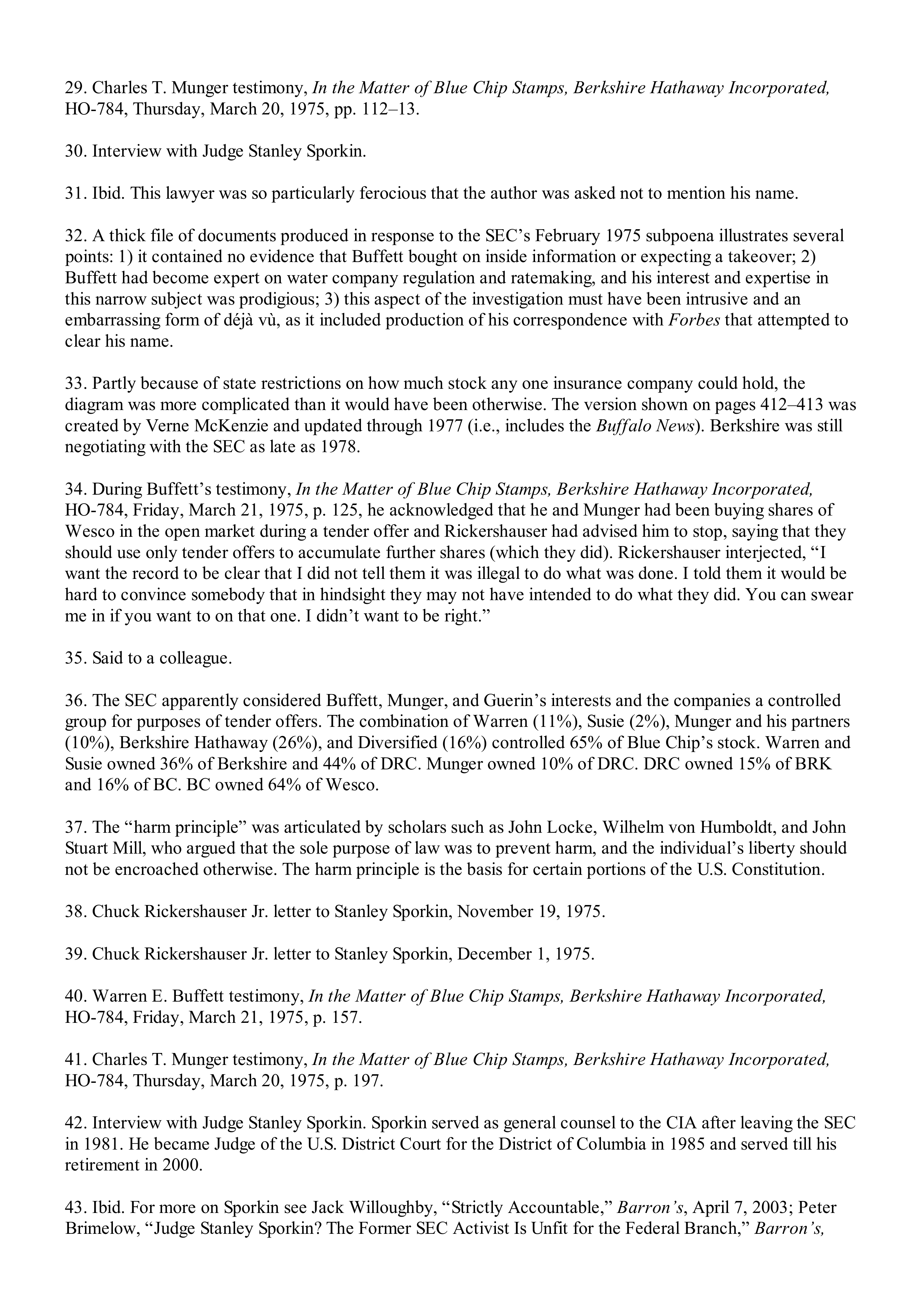 Berkshire Hathaway The Snowball Biography — page 583