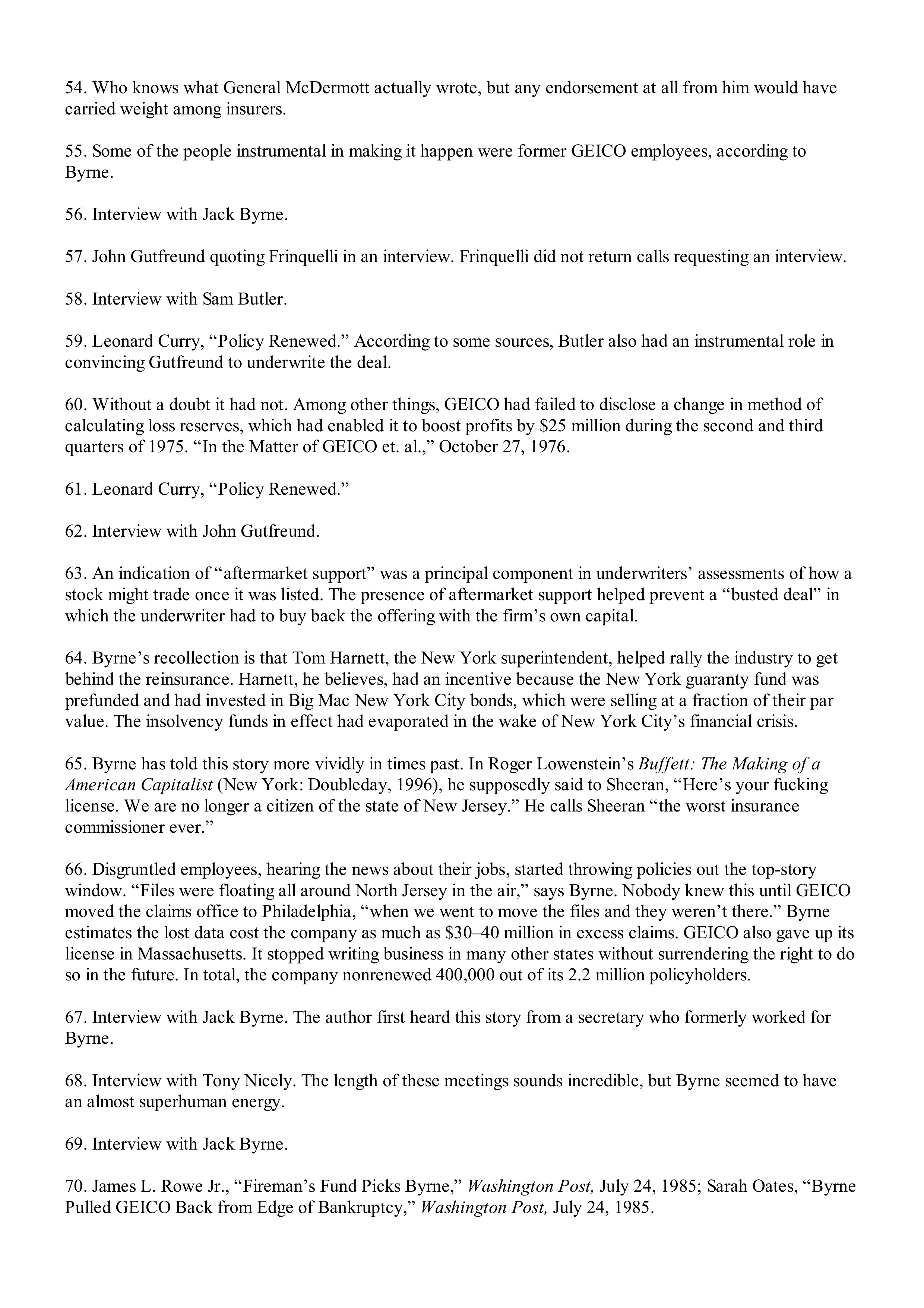 Berkshire Hathaway The Snowball Biography — page 587