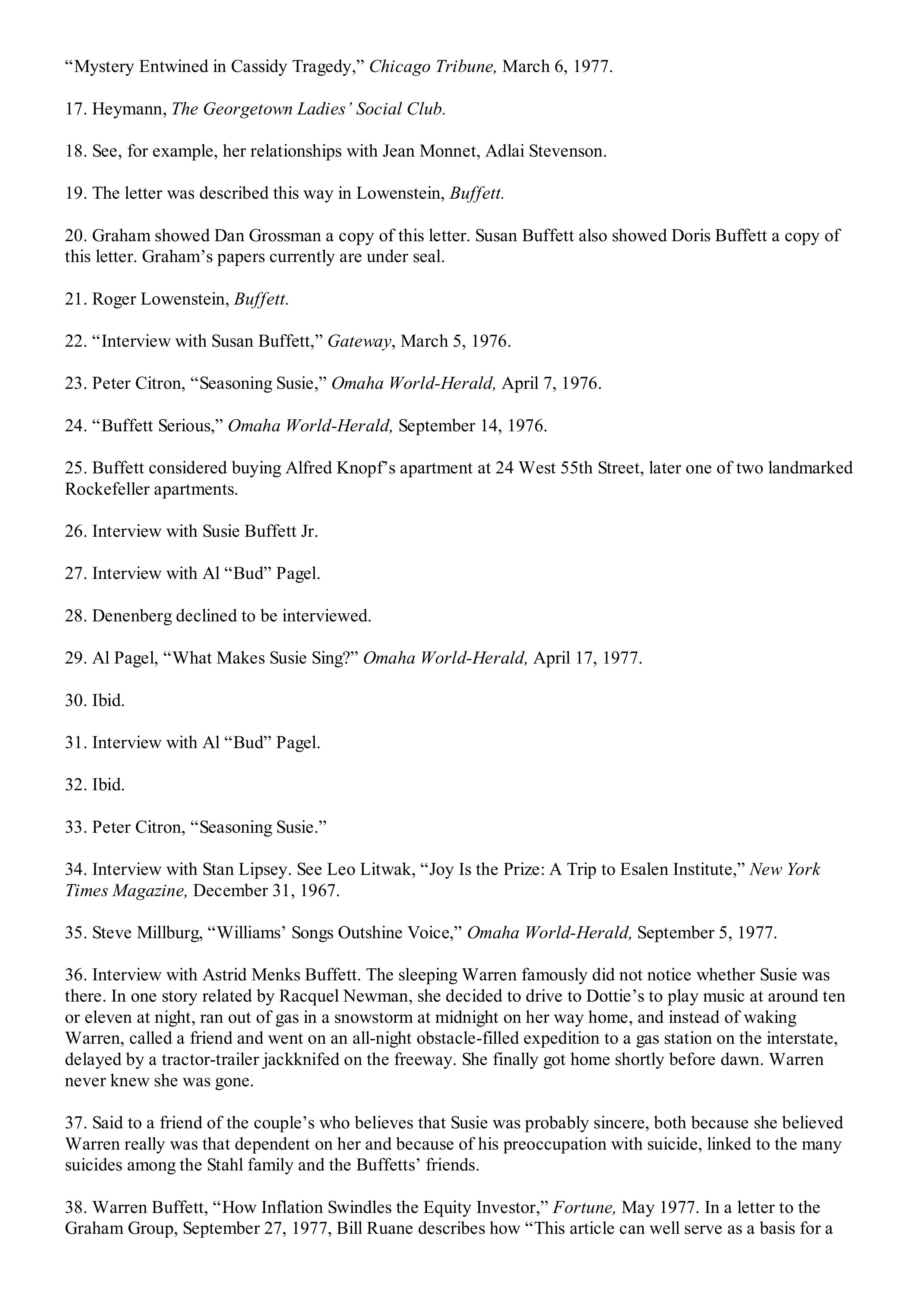 Berkshire Hathaway The Snowball Biography — page 589