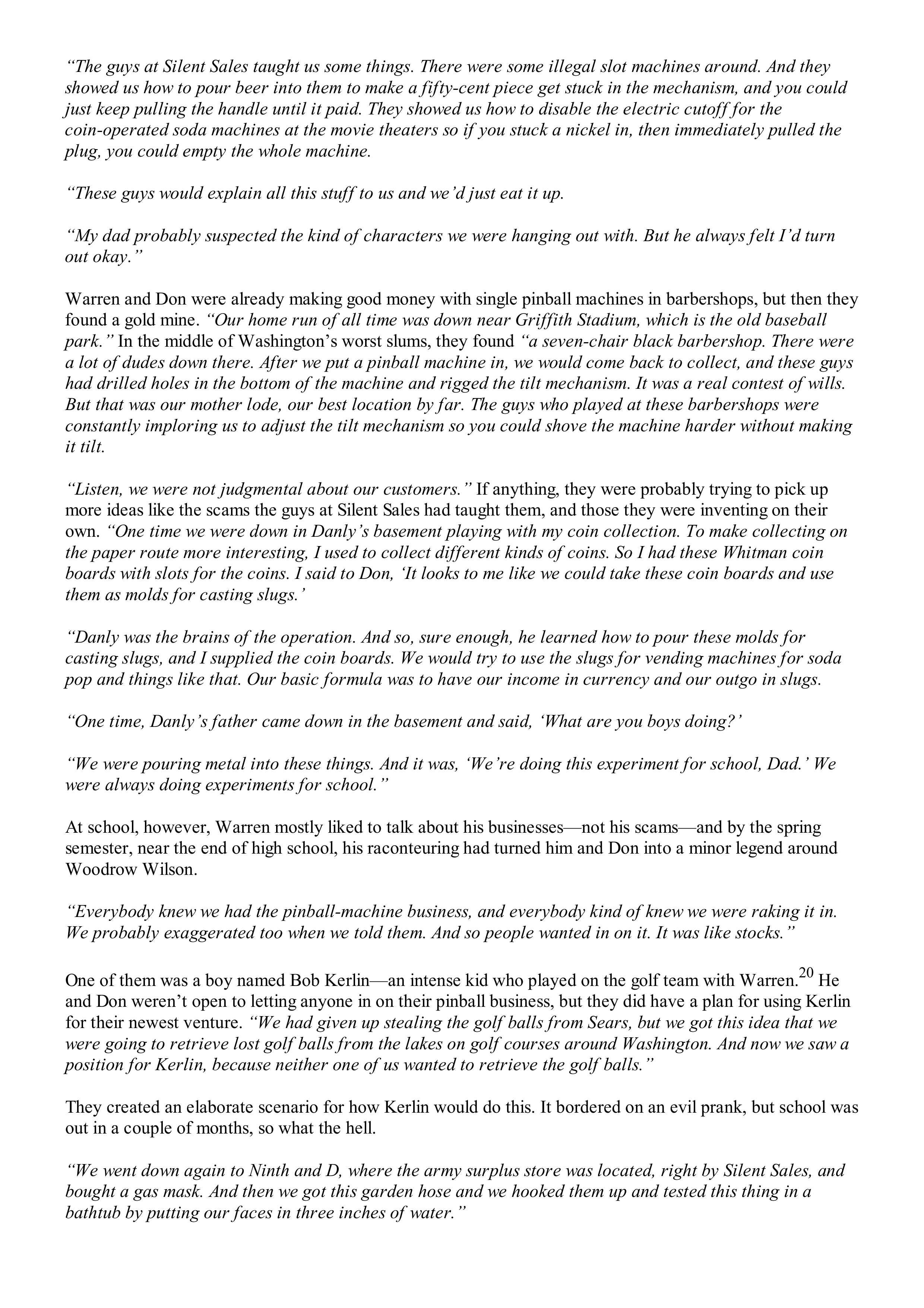 Berkshire Hathaway The Snowball Biography — page 59