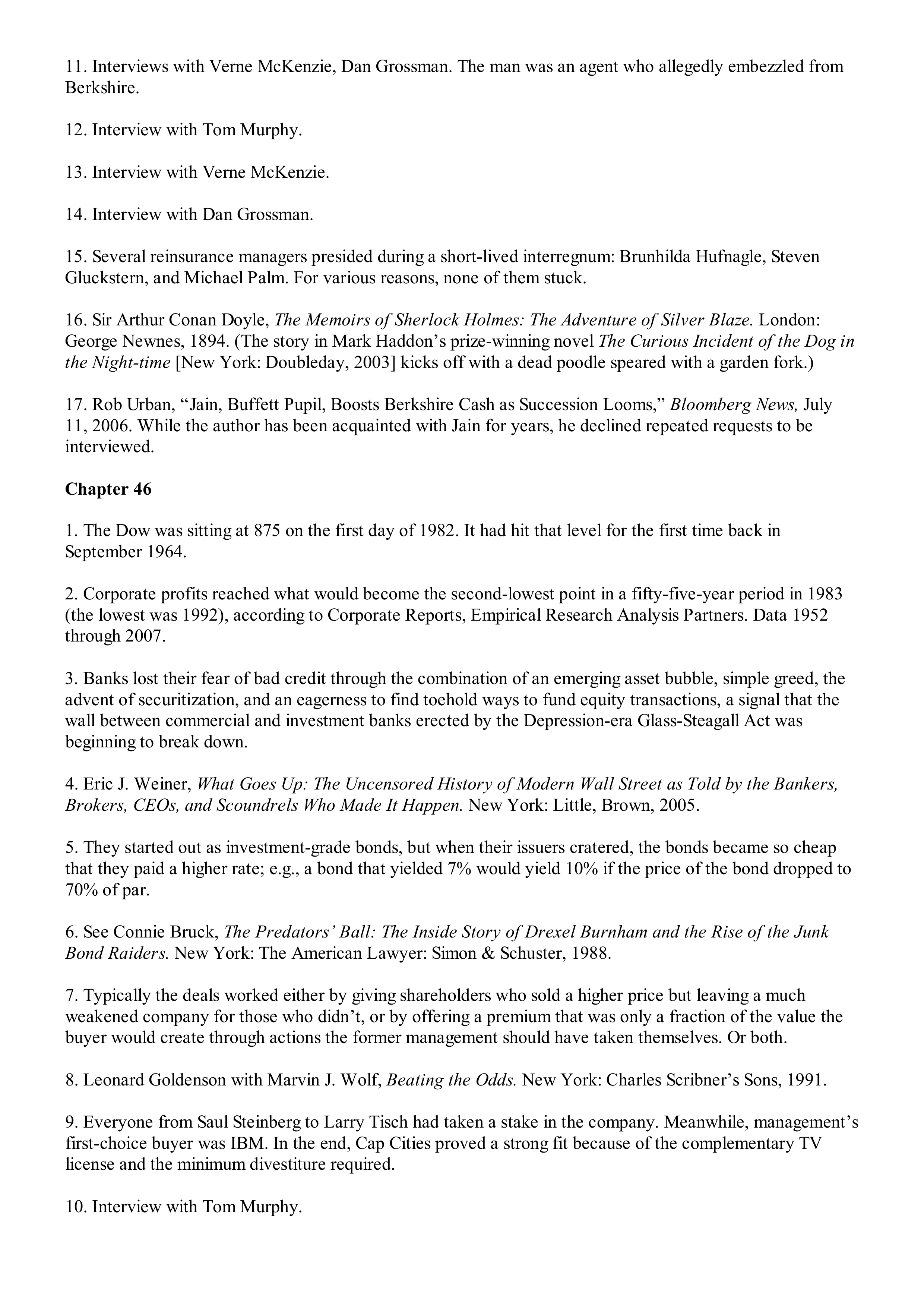 Berkshire Hathaway The Snowball Biography — page 598