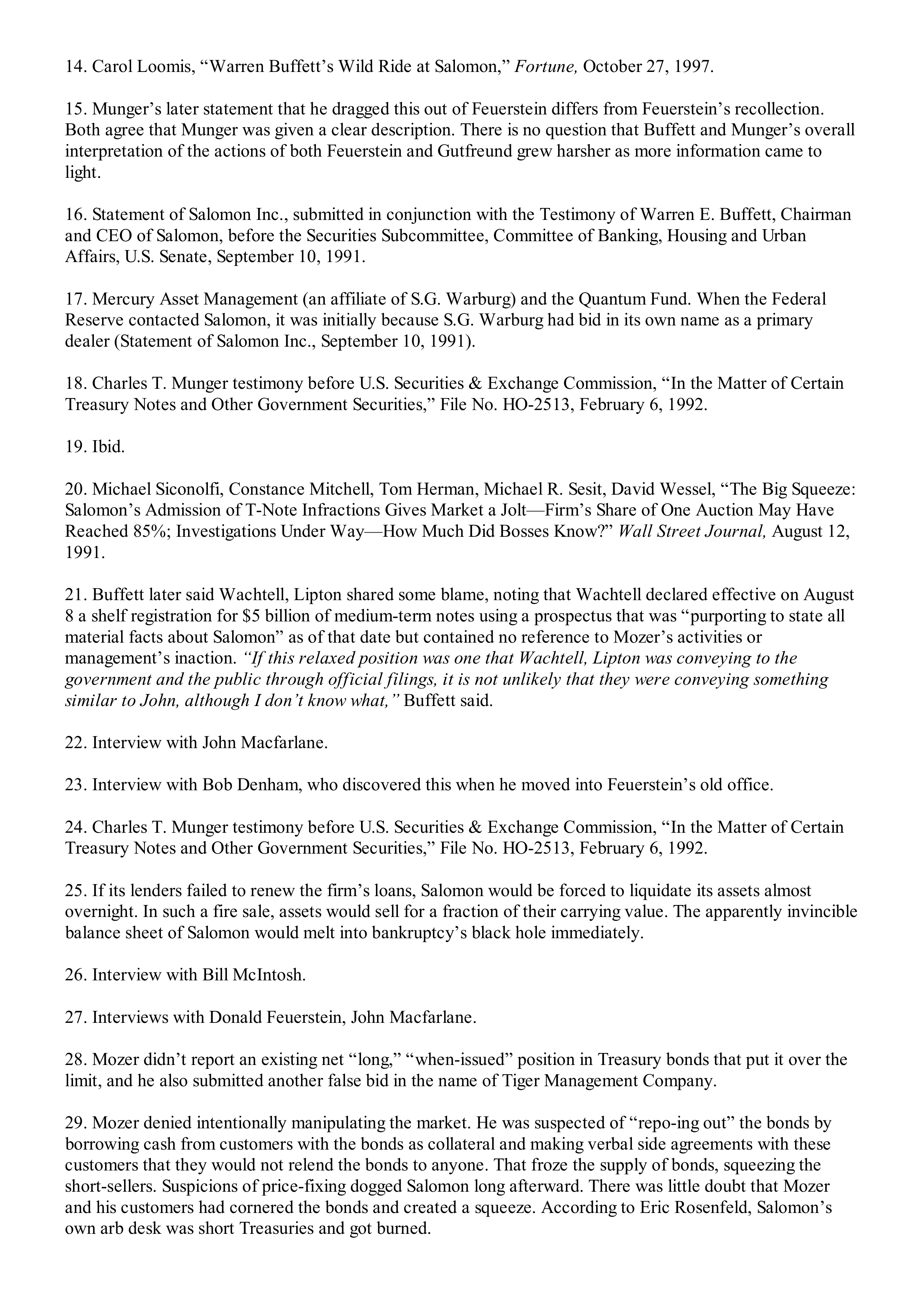 Berkshire Hathaway The Snowball Biography — page 607