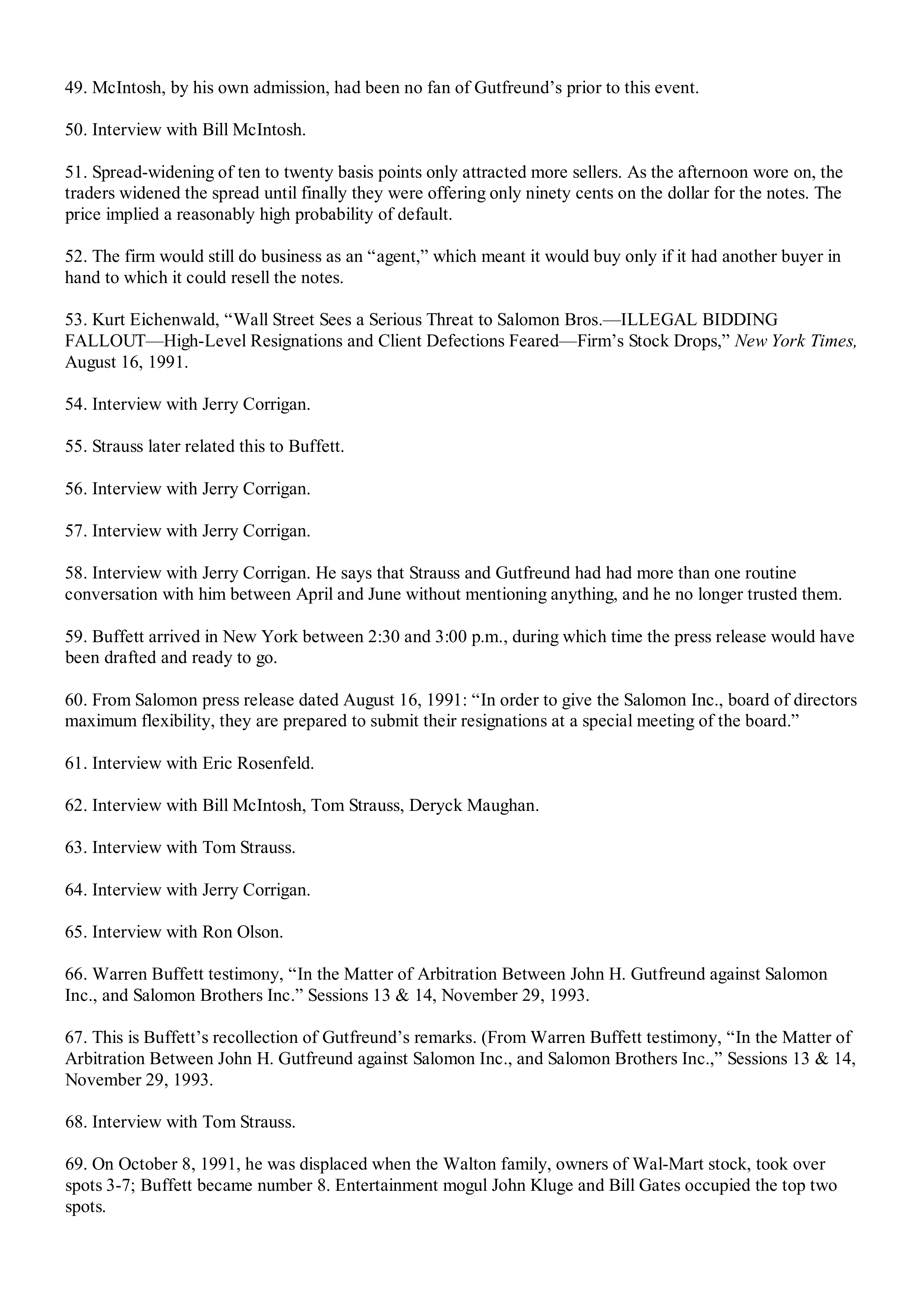 Berkshire Hathaway The Snowball Biography — page 609