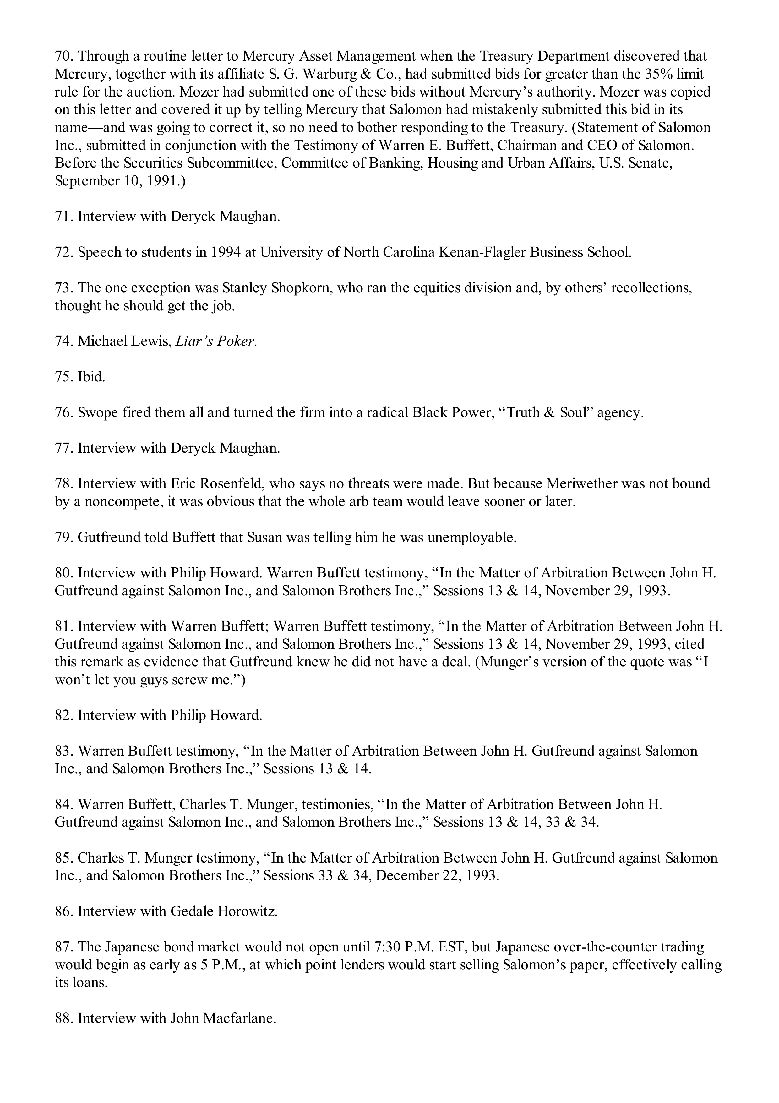 Berkshire Hathaway The Snowball Biography — page 610