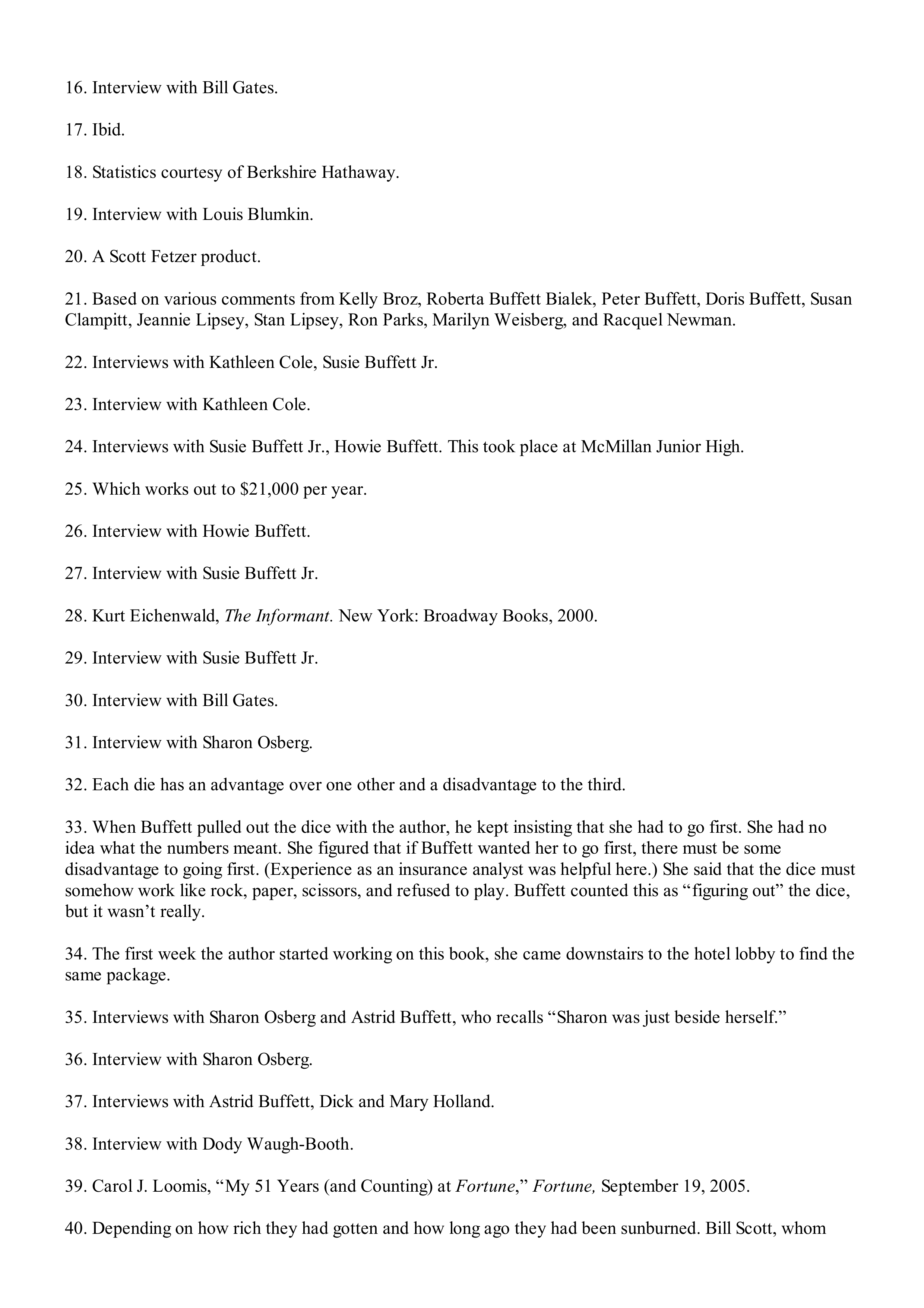Berkshire Hathaway The Snowball Biography — page 616