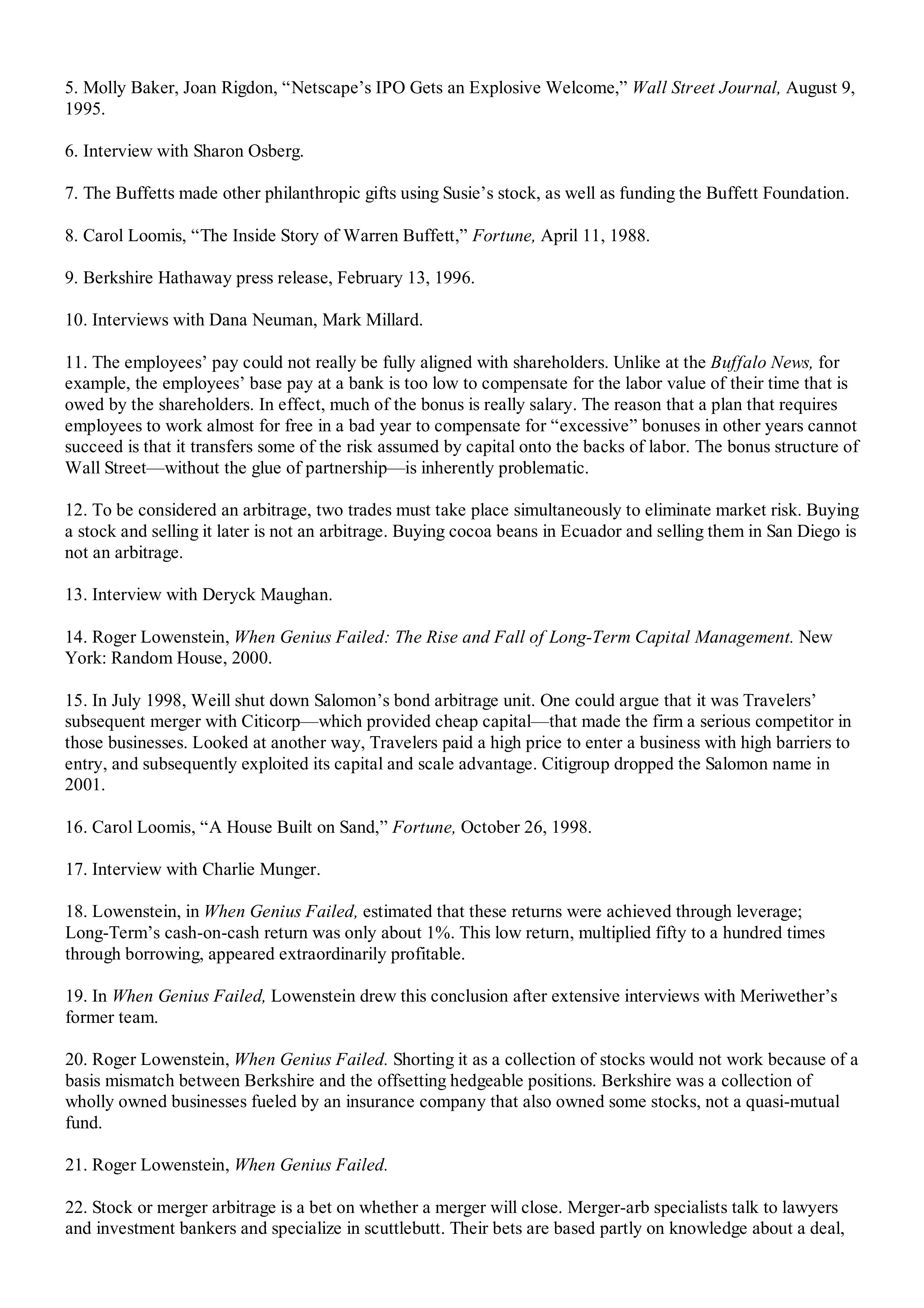 Berkshire Hathaway The Snowball Biography — page 619