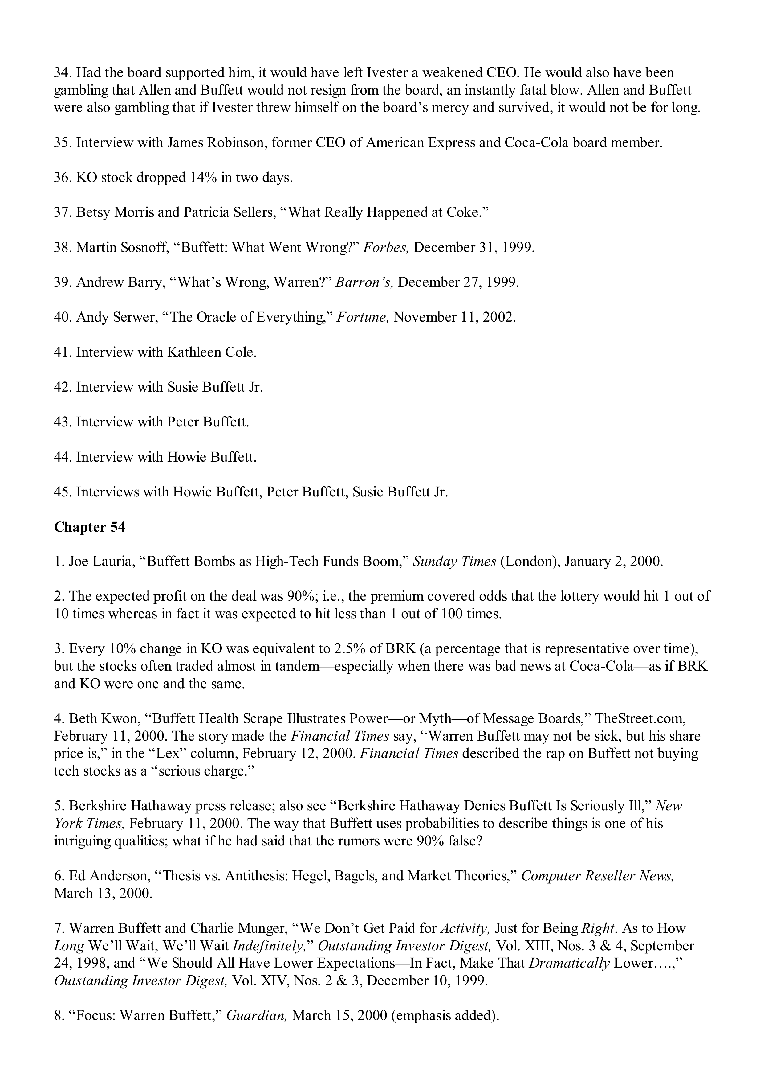 Berkshire Hathaway The Snowball Biography — page 623