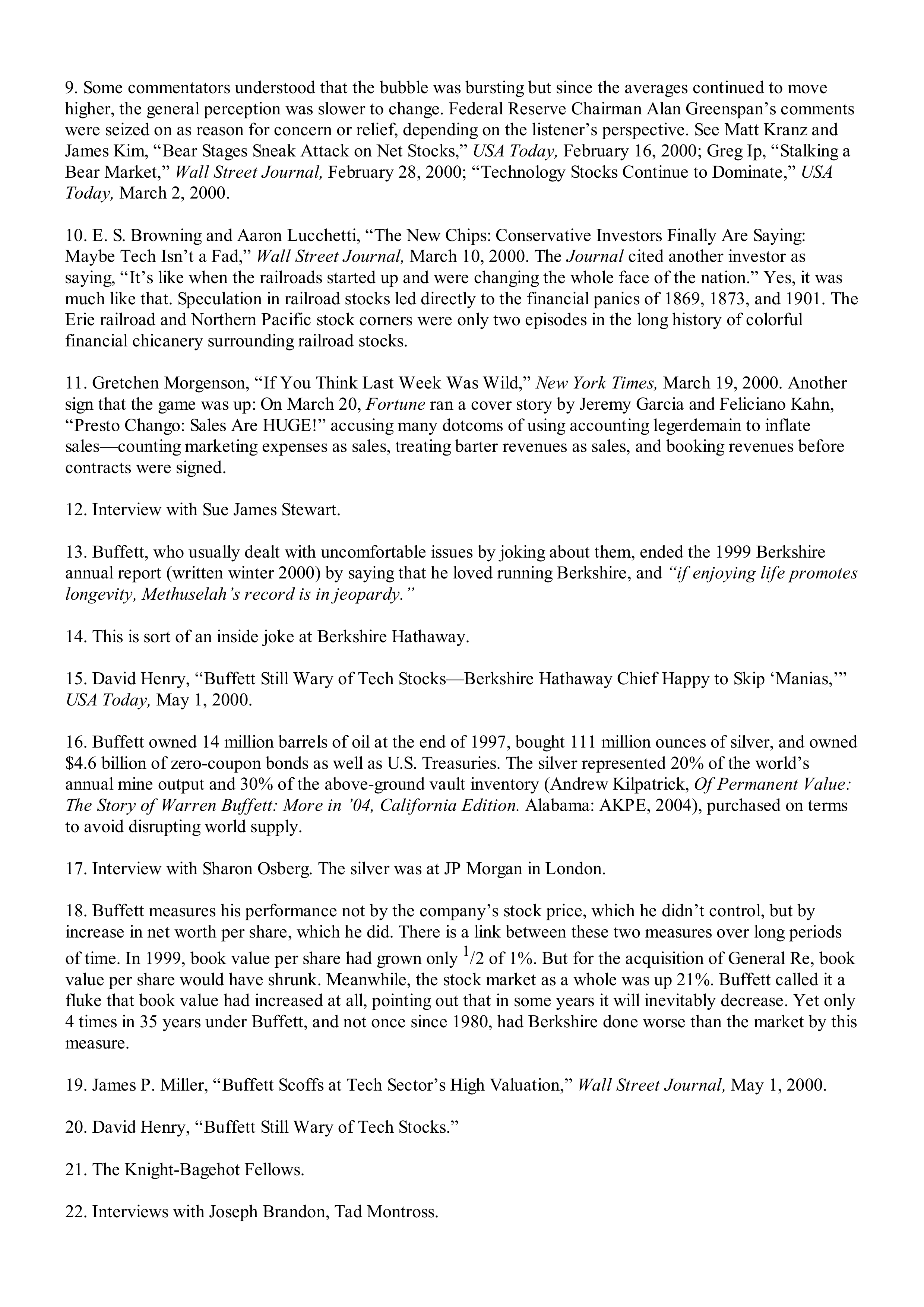 Berkshire Hathaway The Snowball Biography — page 624