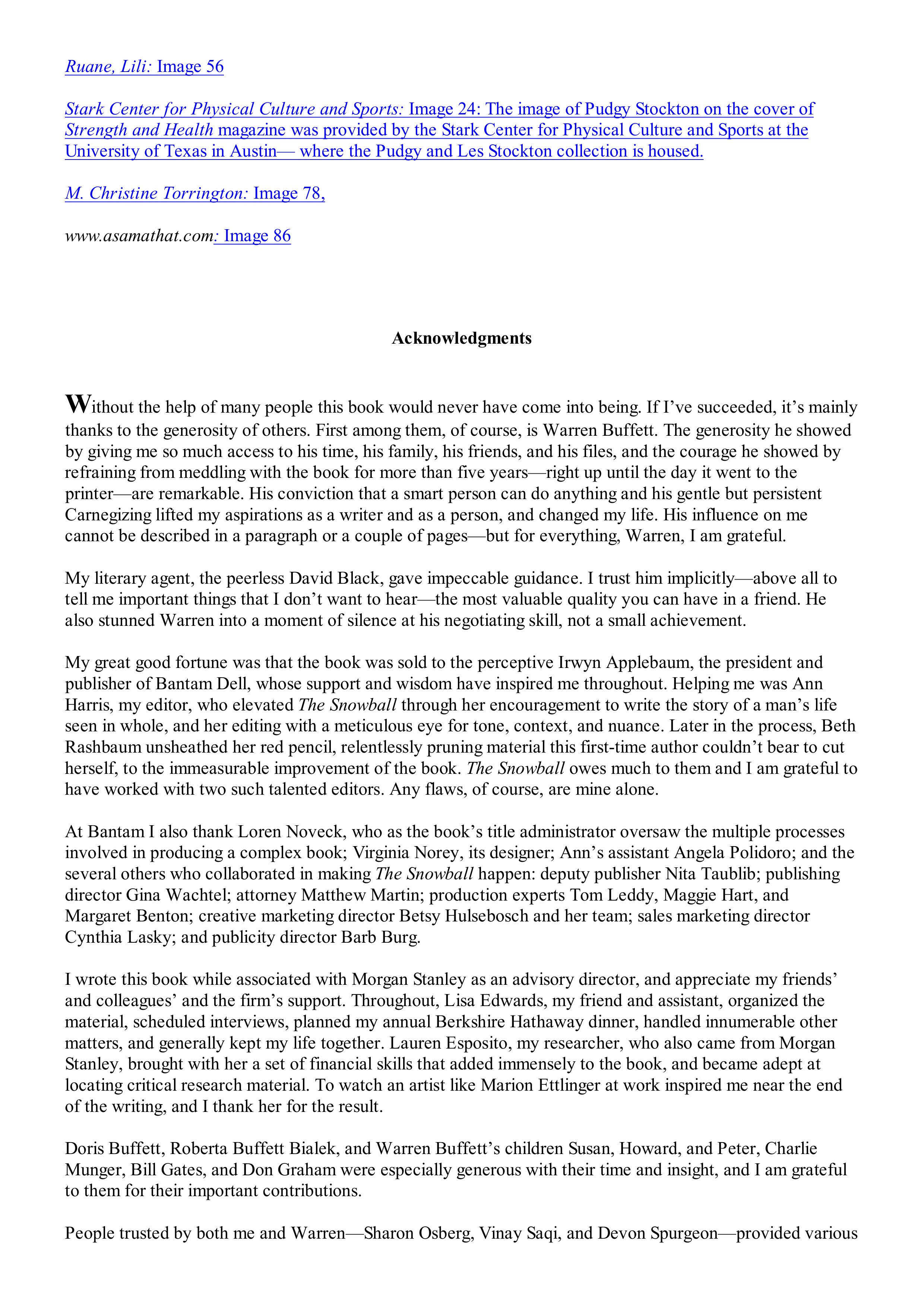 Berkshire Hathaway The Snowball Biography — page 639
