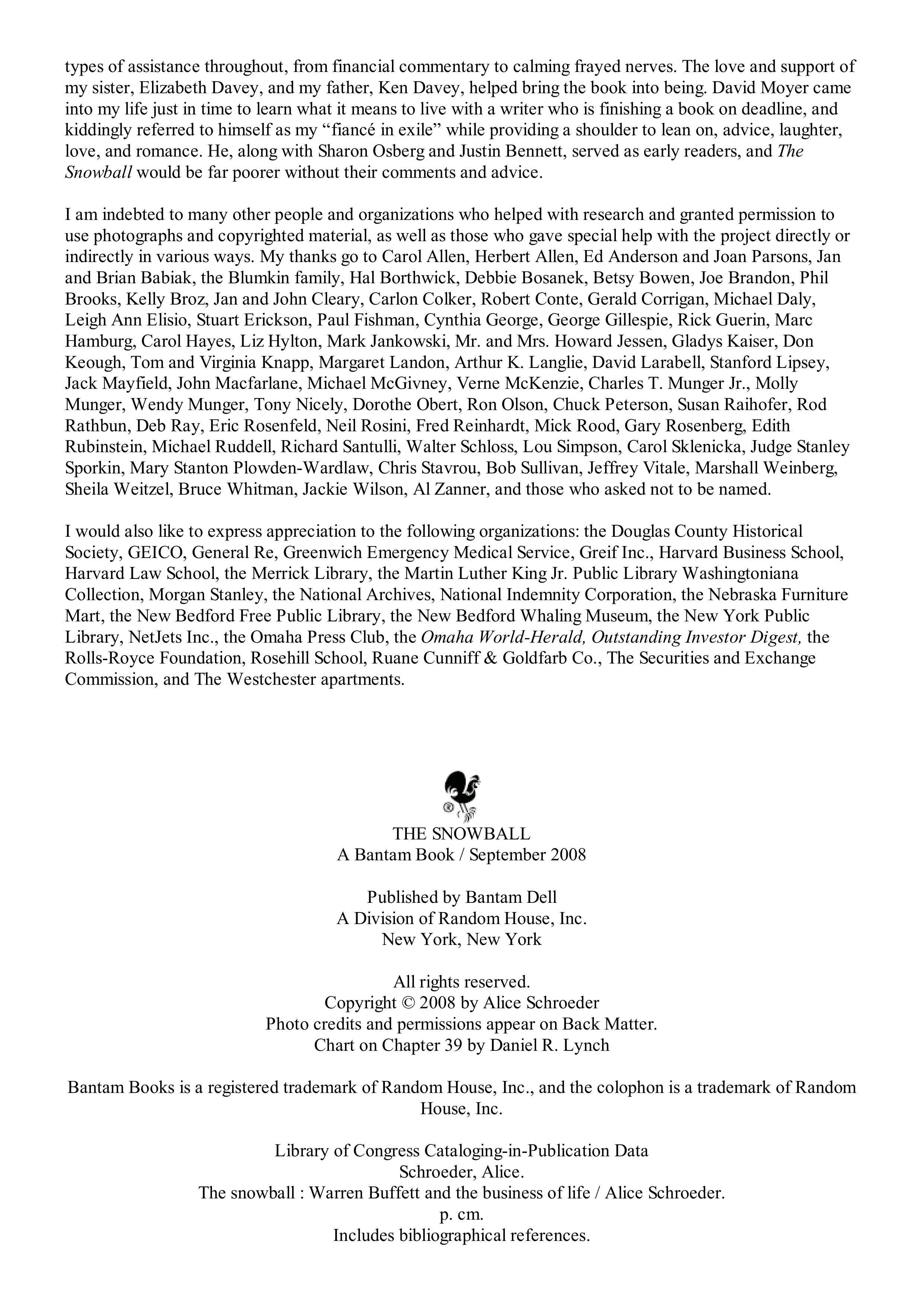 Berkshire Hathaway The Snowball Biography — page 640