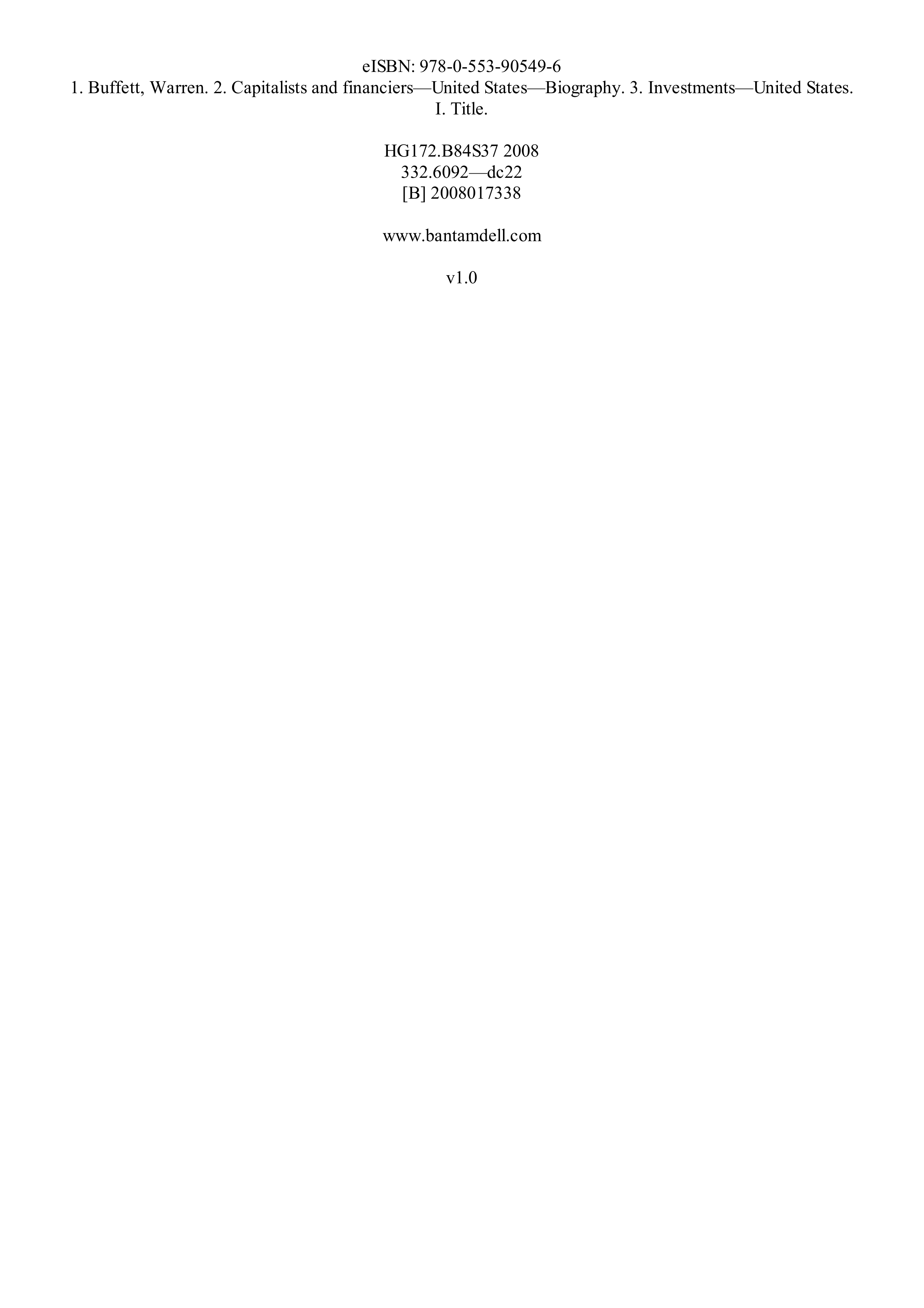 Berkshire Hathaway The Snowball Biography — page 641