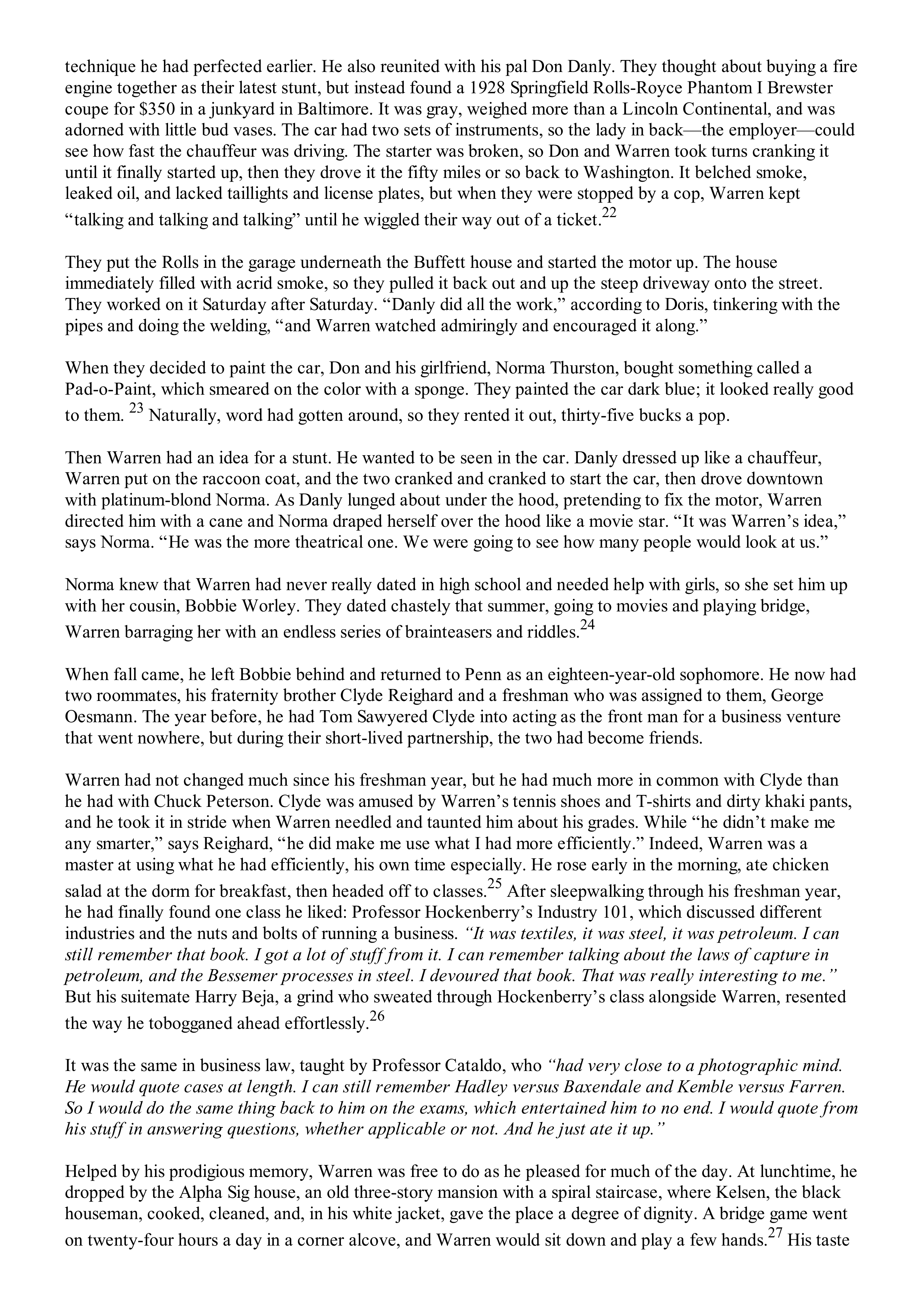 Berkshire Hathaway The Snowball Biography — page 68