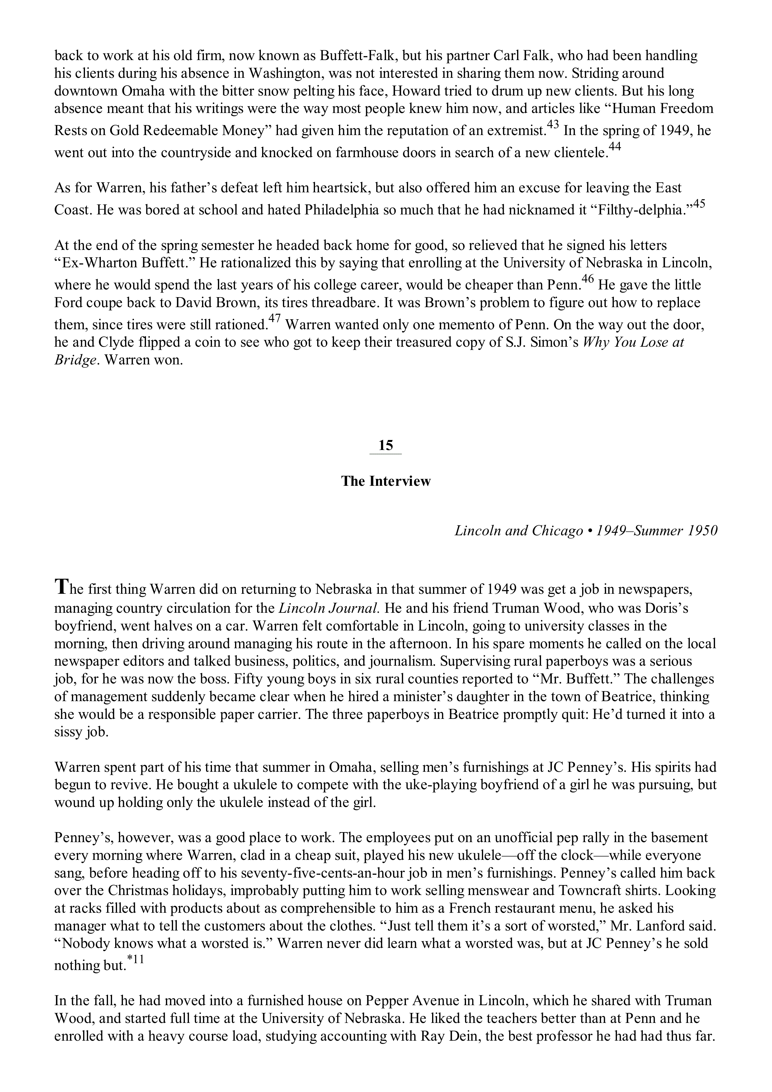 Berkshire Hathaway The Snowball Biography — page 71