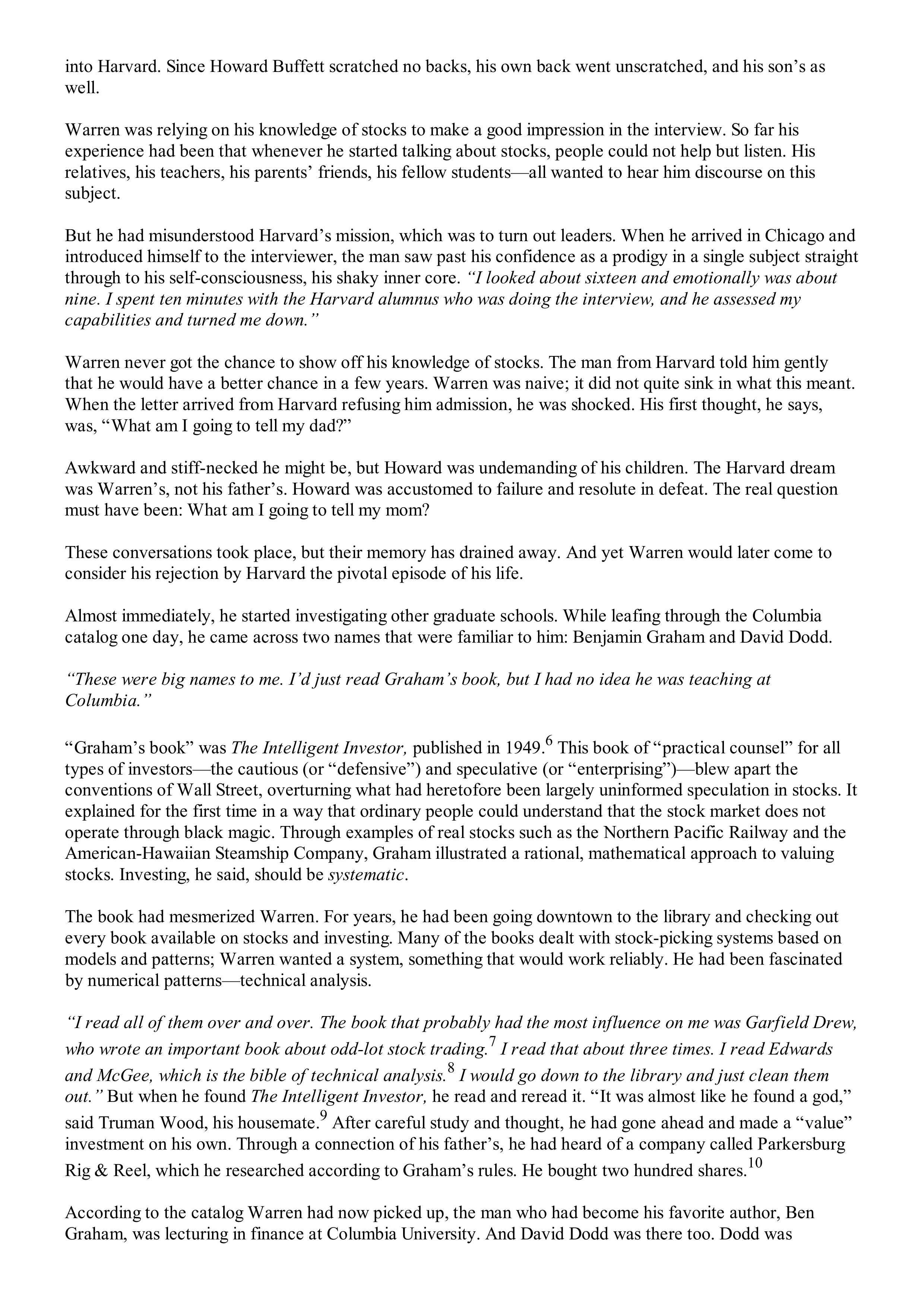 Berkshire Hathaway The Snowball Biography — page 73