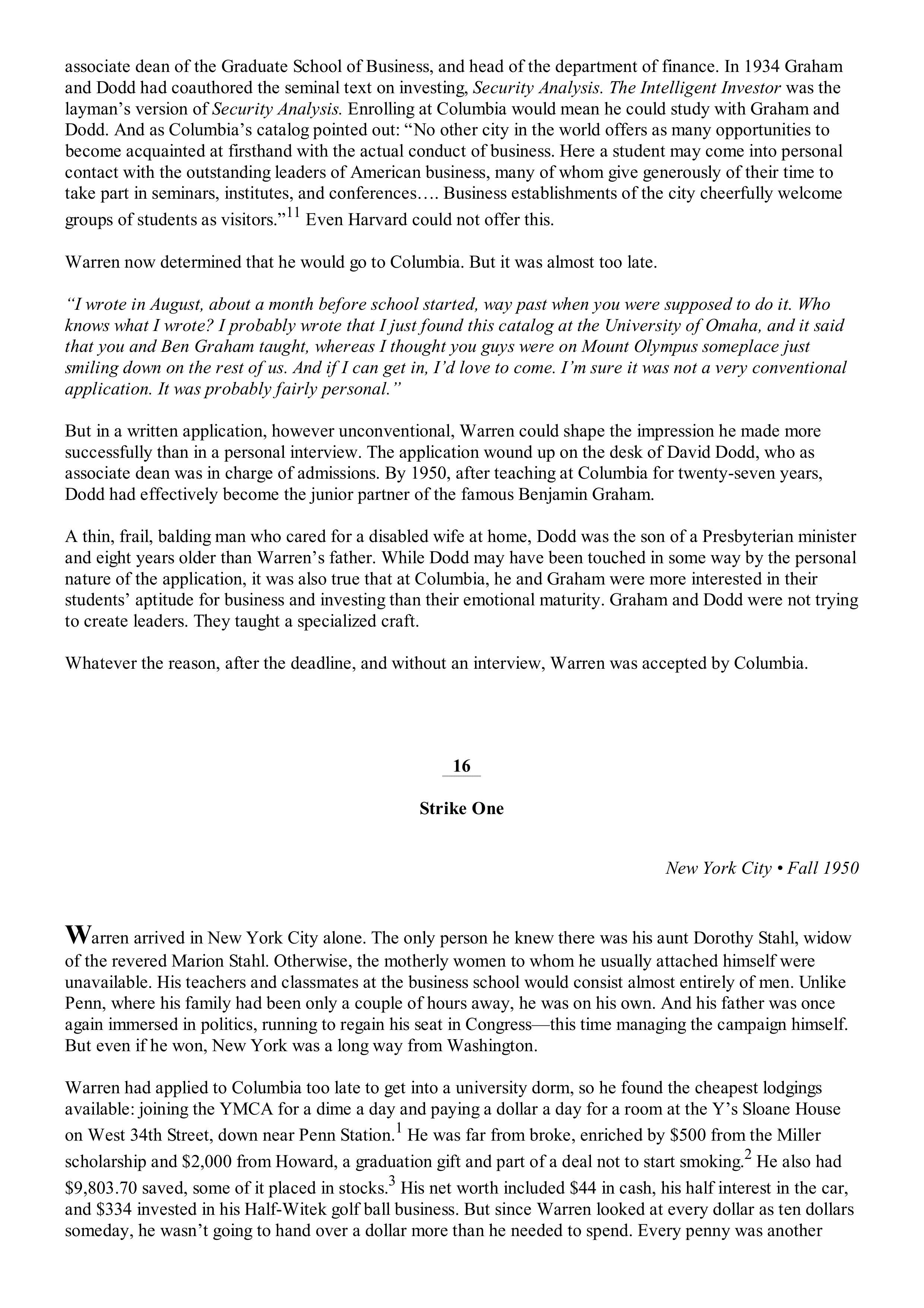Berkshire Hathaway The Snowball Biography — page 74