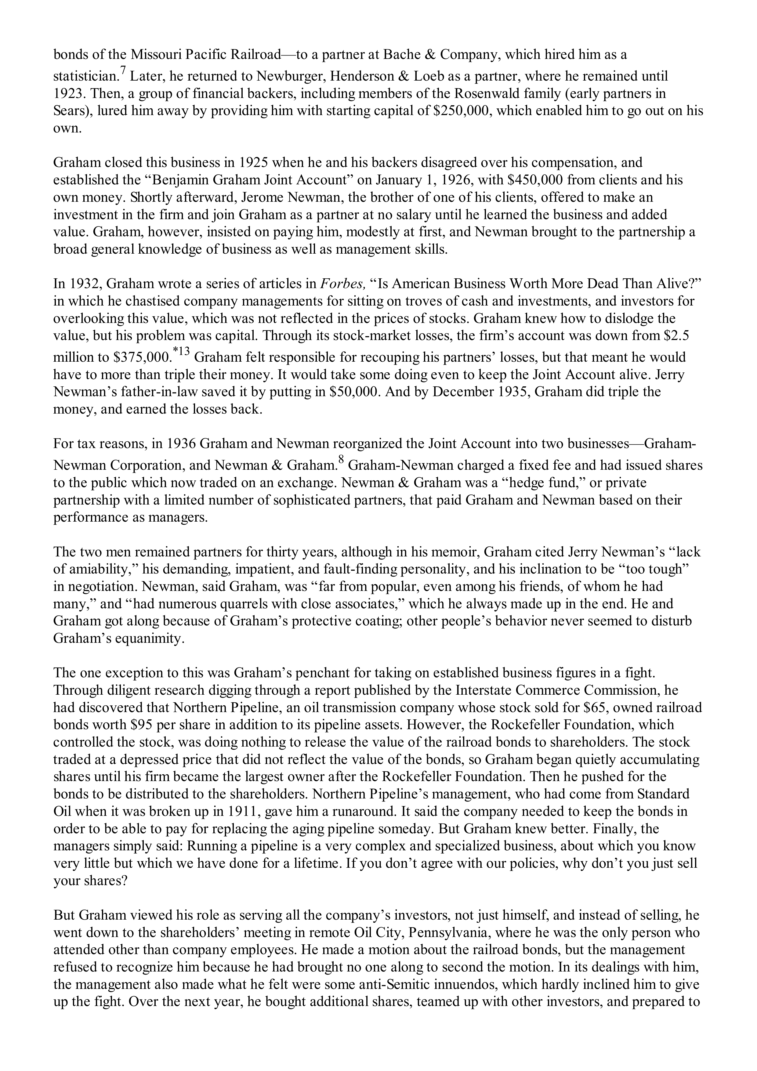 Berkshire Hathaway The Snowball Biography — page 82