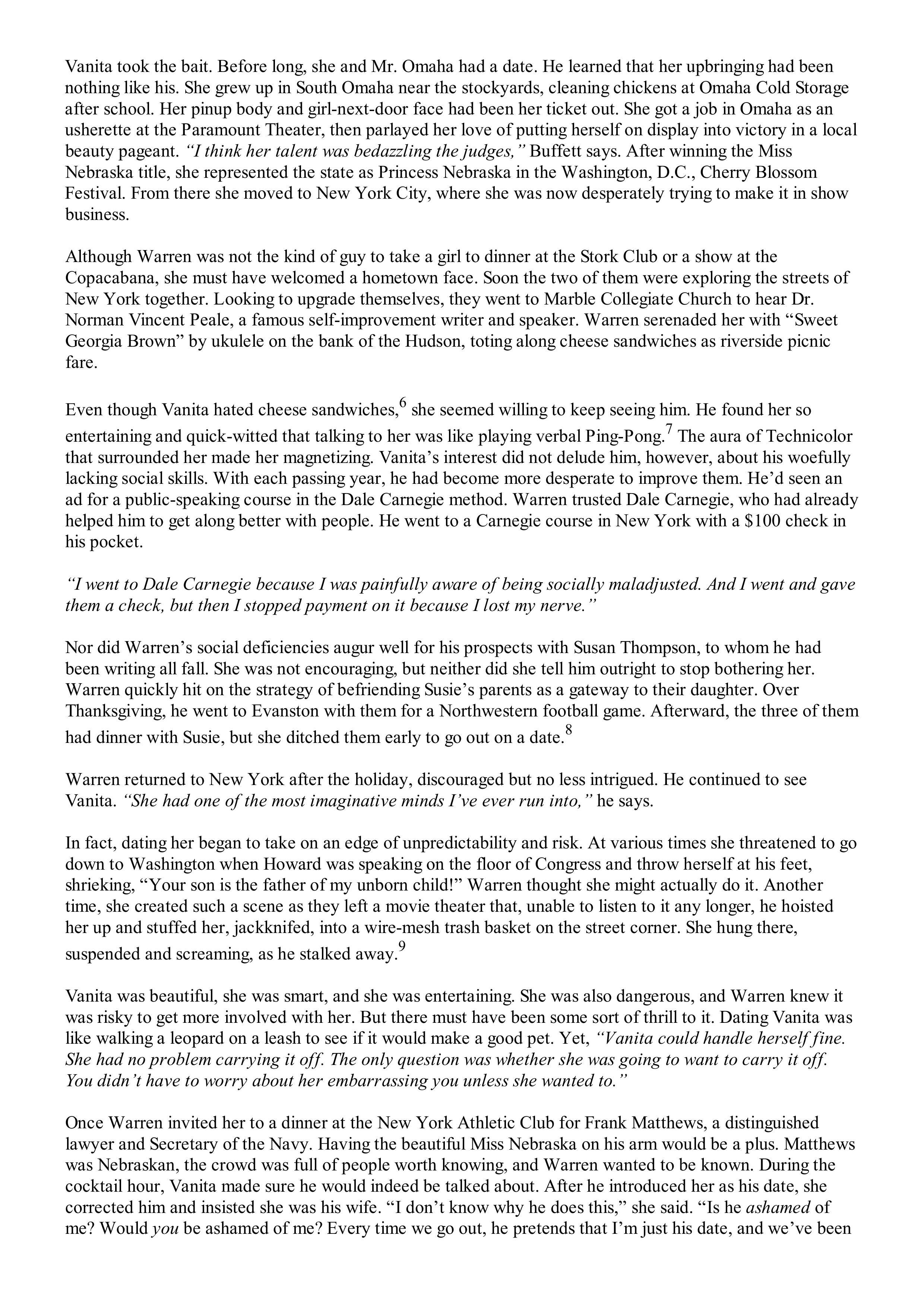 Berkshire Hathaway The Snowball Biography — page 88