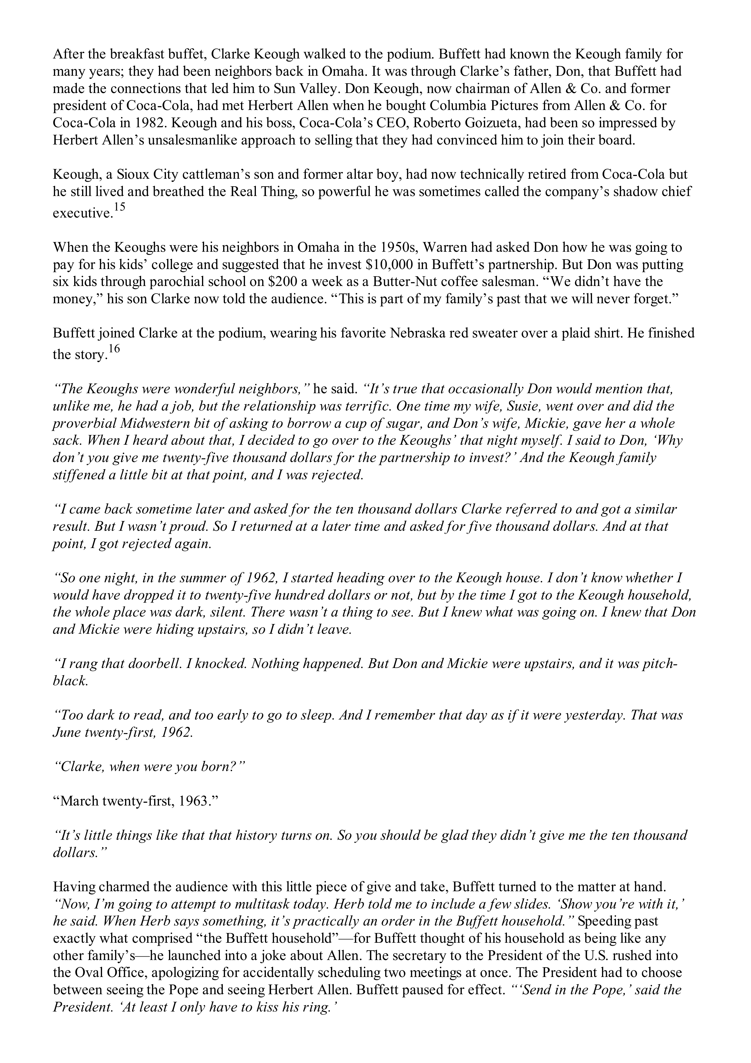Berkshire Hathaway The Snowball Biography — page 9
