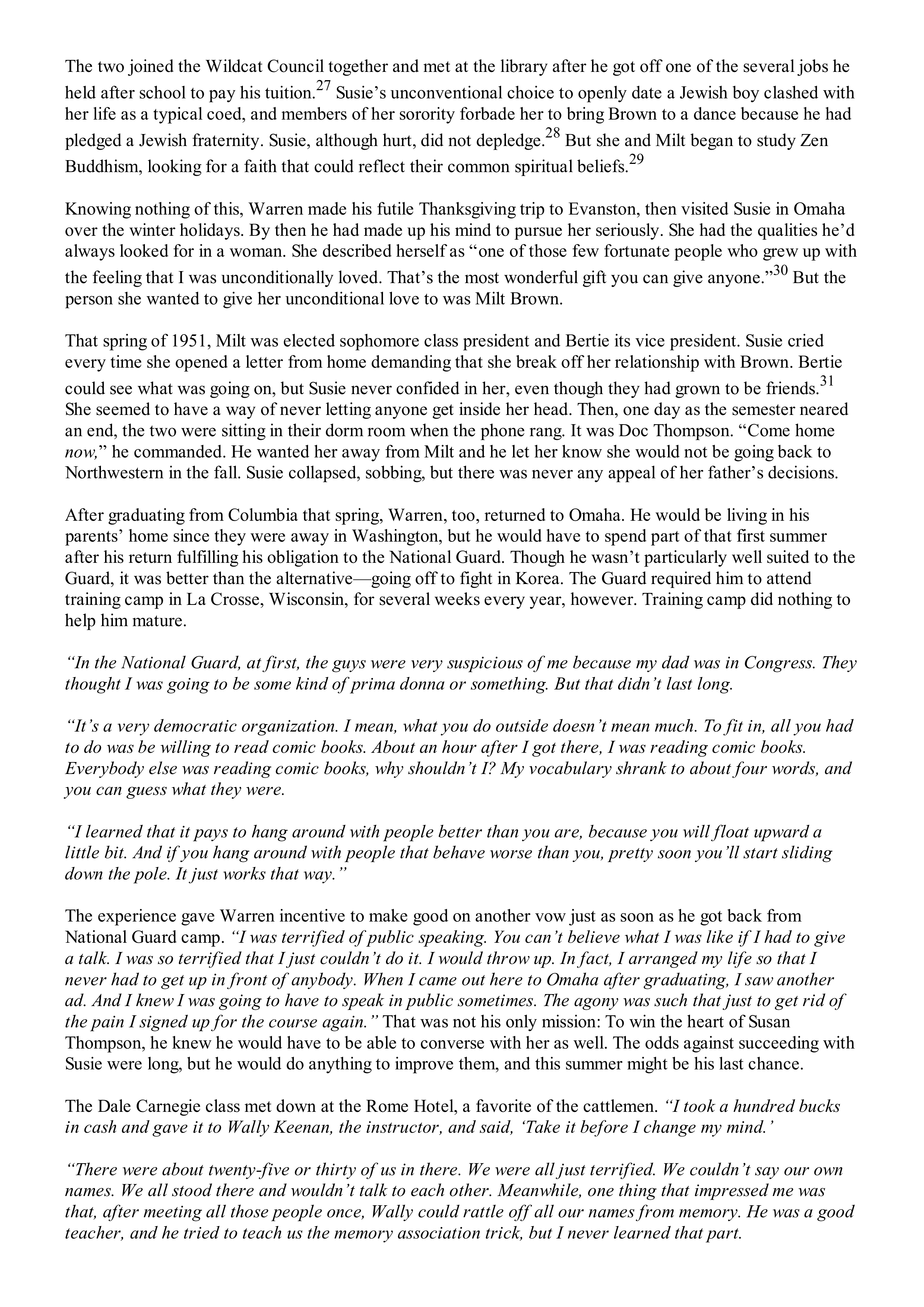 Berkshire Hathaway The Snowball Biography — page 91