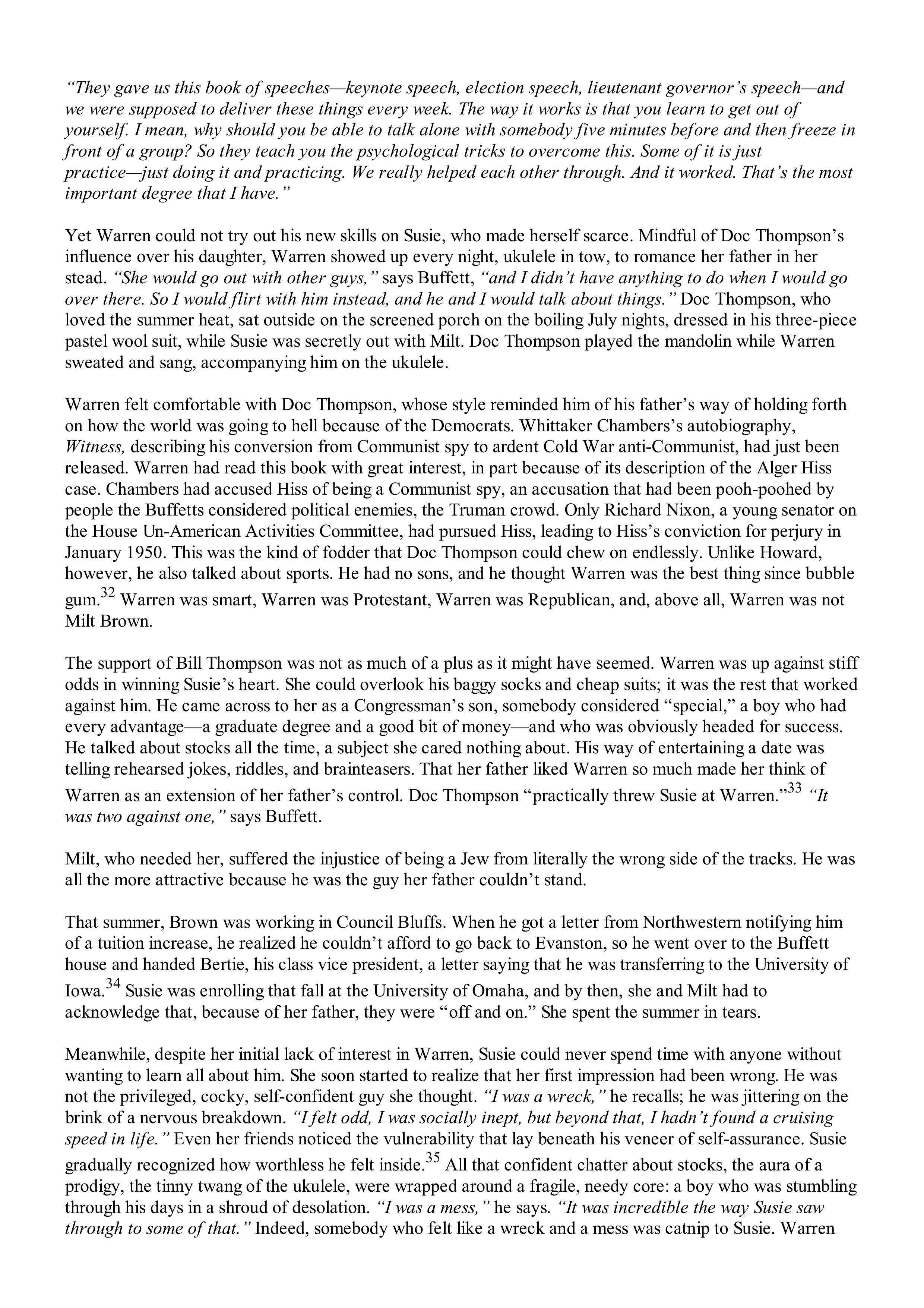 Berkshire Hathaway The Snowball Biography — page 92