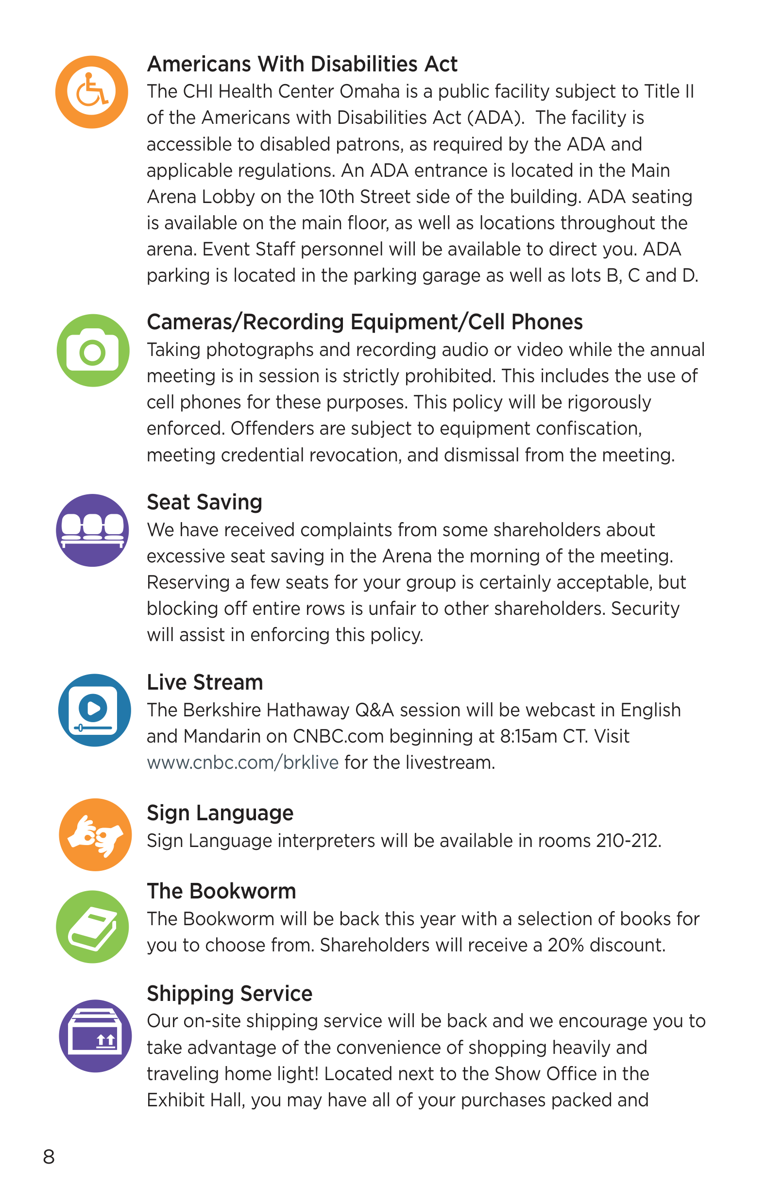 Berkshire Hathaway Visitor’s Guide — page 10