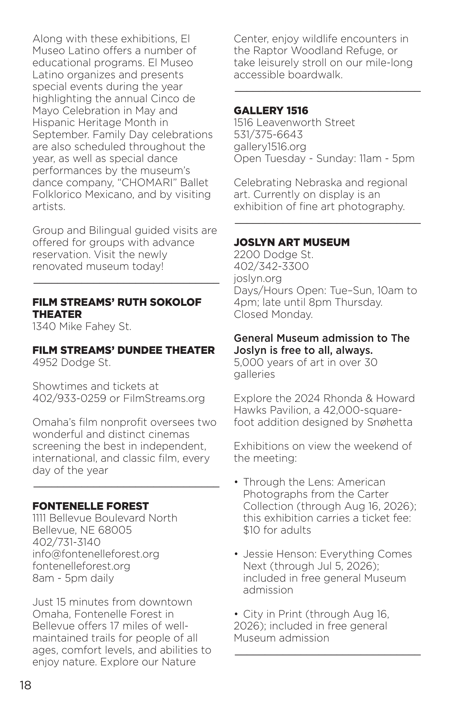 Berkshire Hathaway Visitor’s Guide — page 20