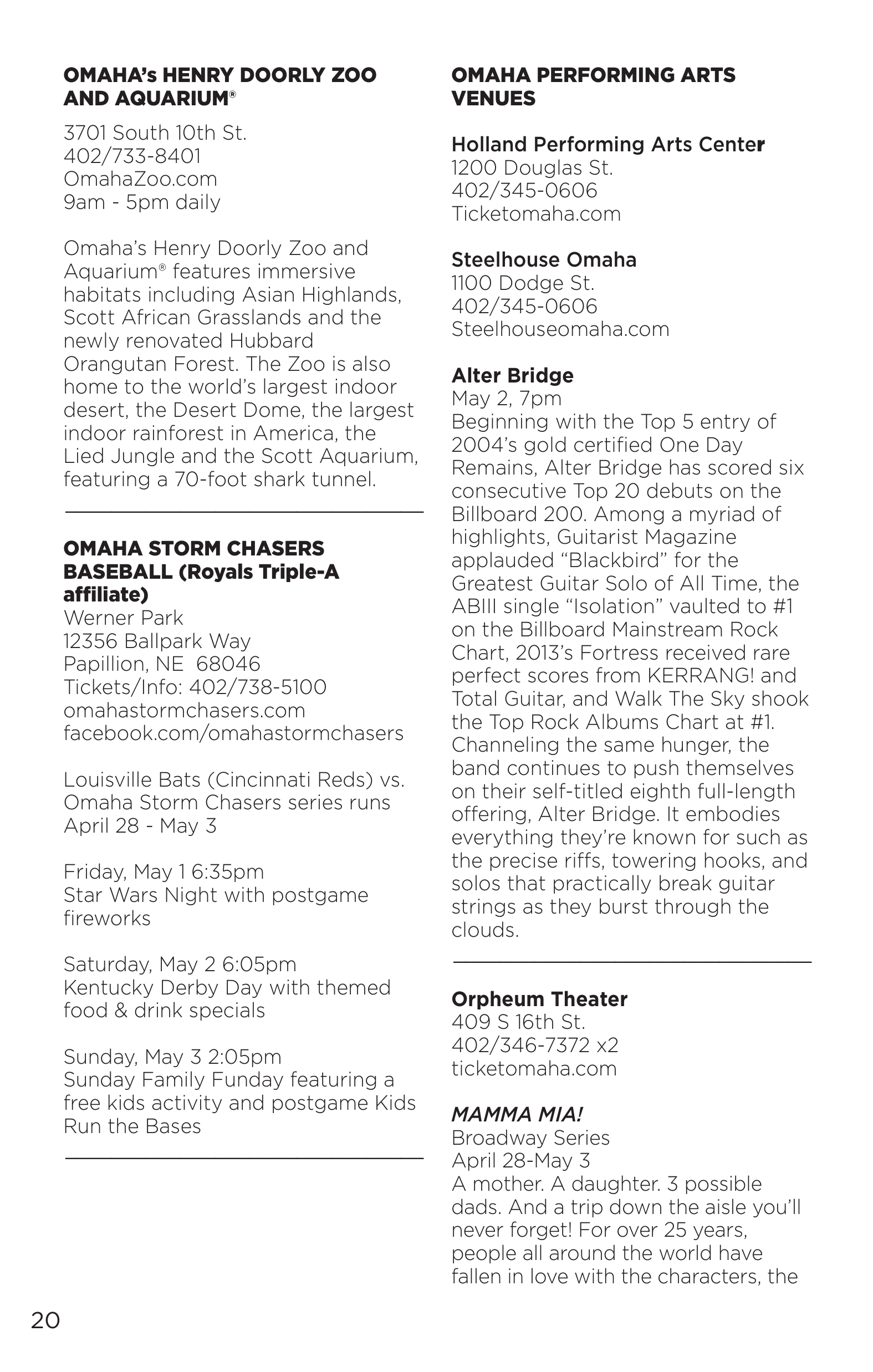 Berkshire Hathaway Visitor’s Guide — page 22