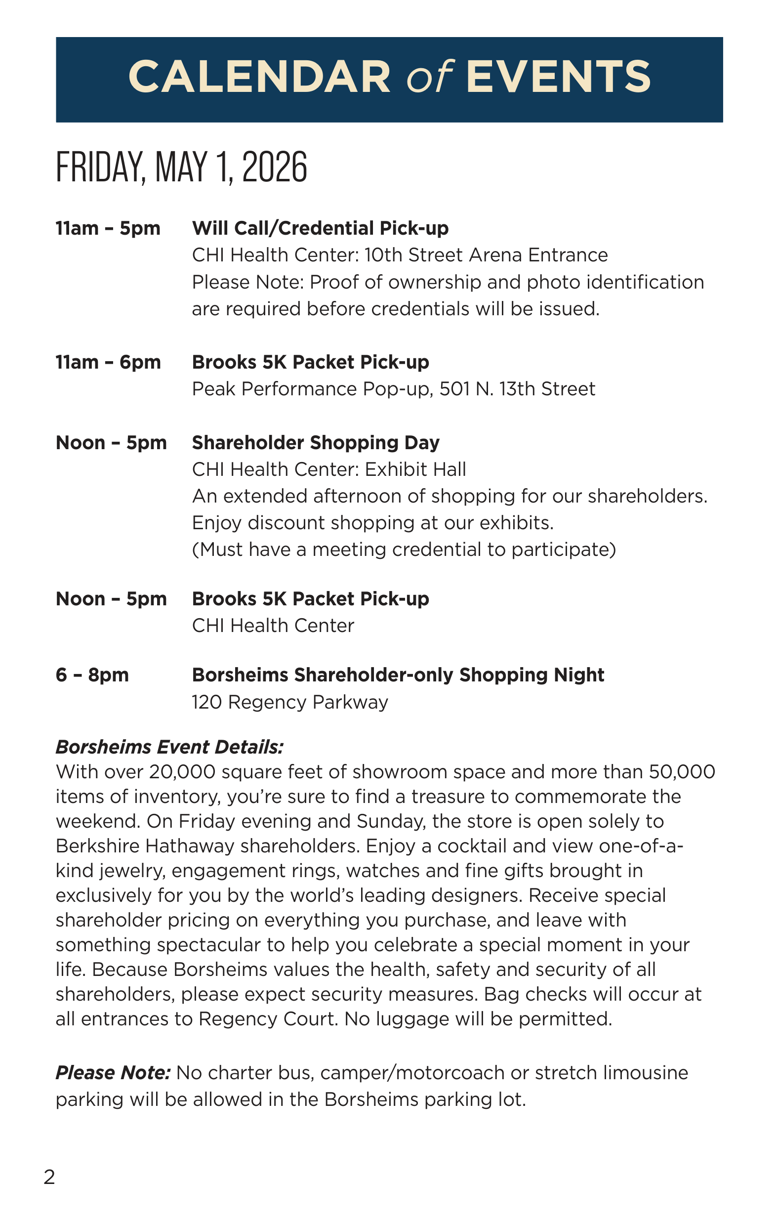 Berkshire Hathaway Visitor’s Guide — page 4