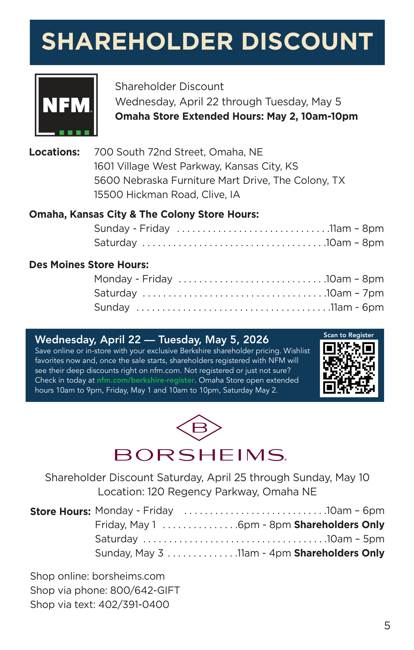 Berkshire Hathaway Visitor’s Guide — page 7