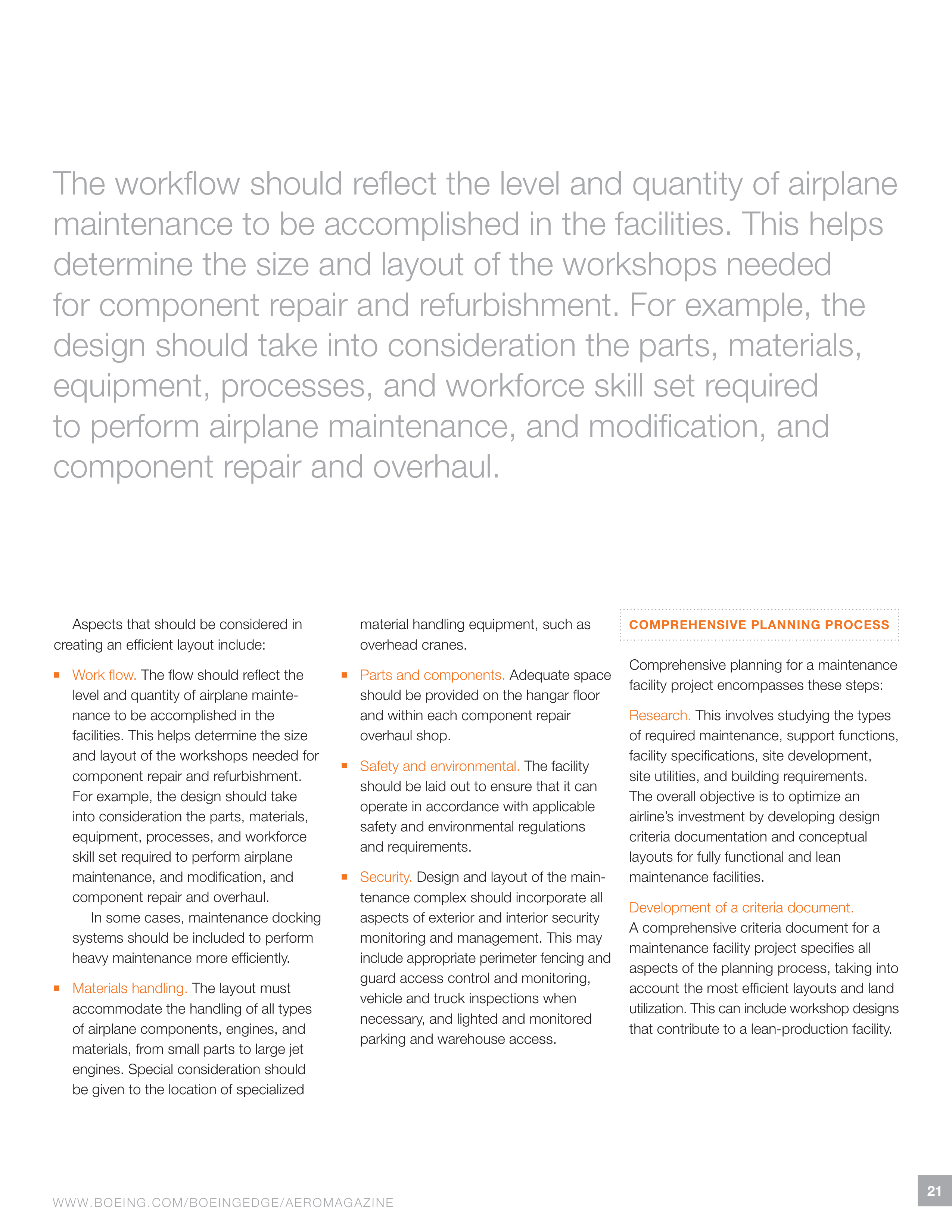 Boeing AERO Maintenance Magazine — page 23