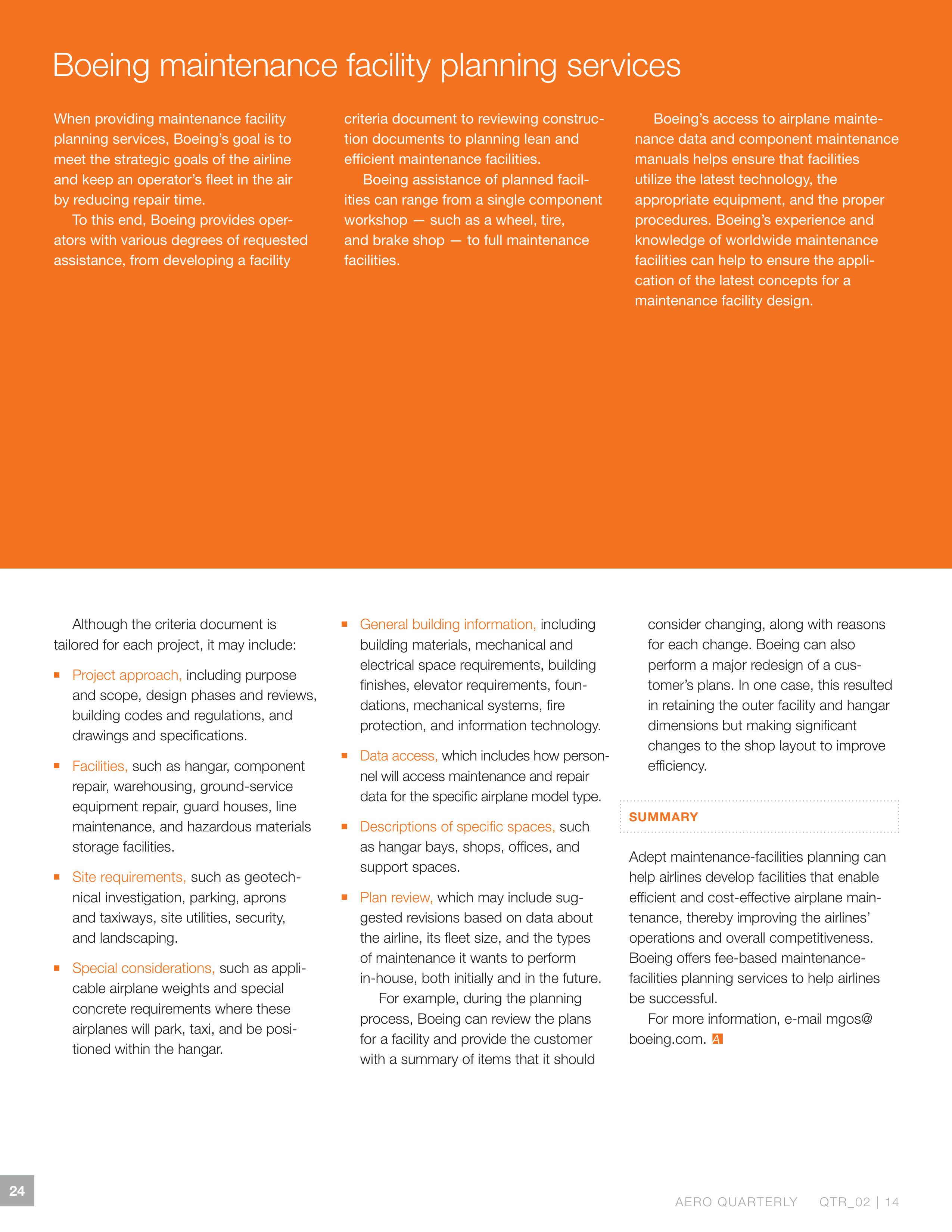 Boeing AERO Maintenance Magazine — page 26