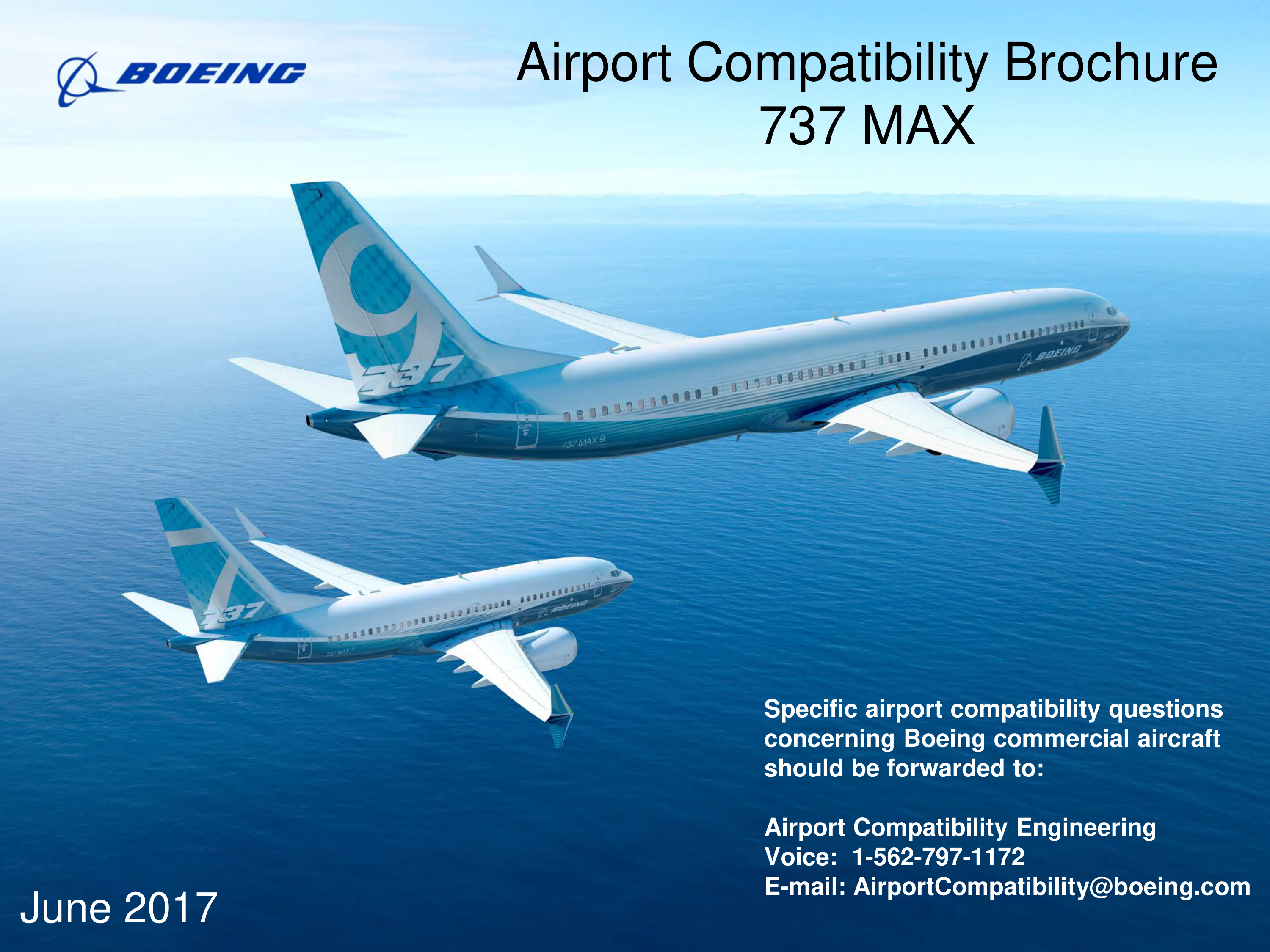 Boeing Airport Compatibility Brochure — page 1