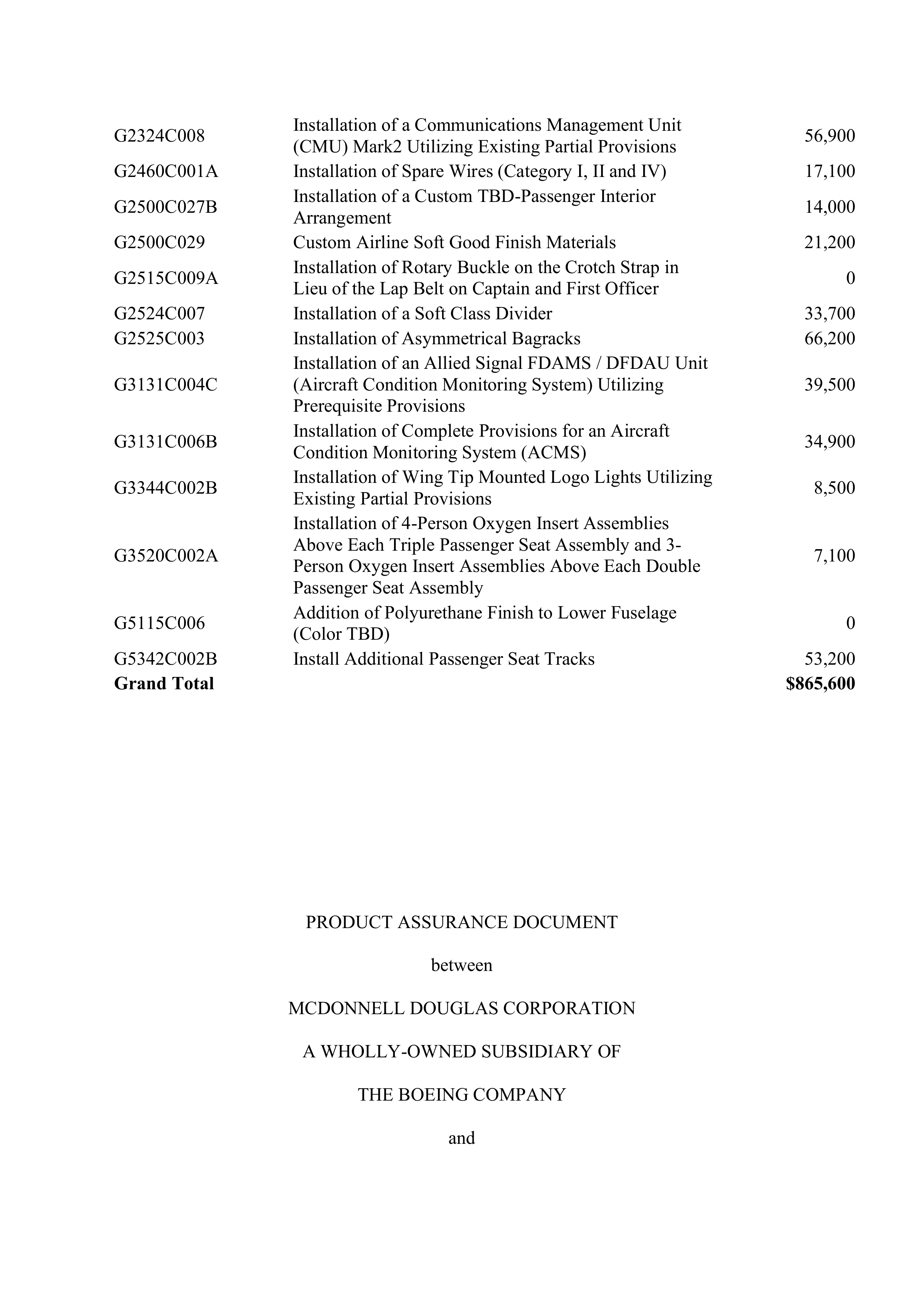 Boeing Purchase Agreement — page 23