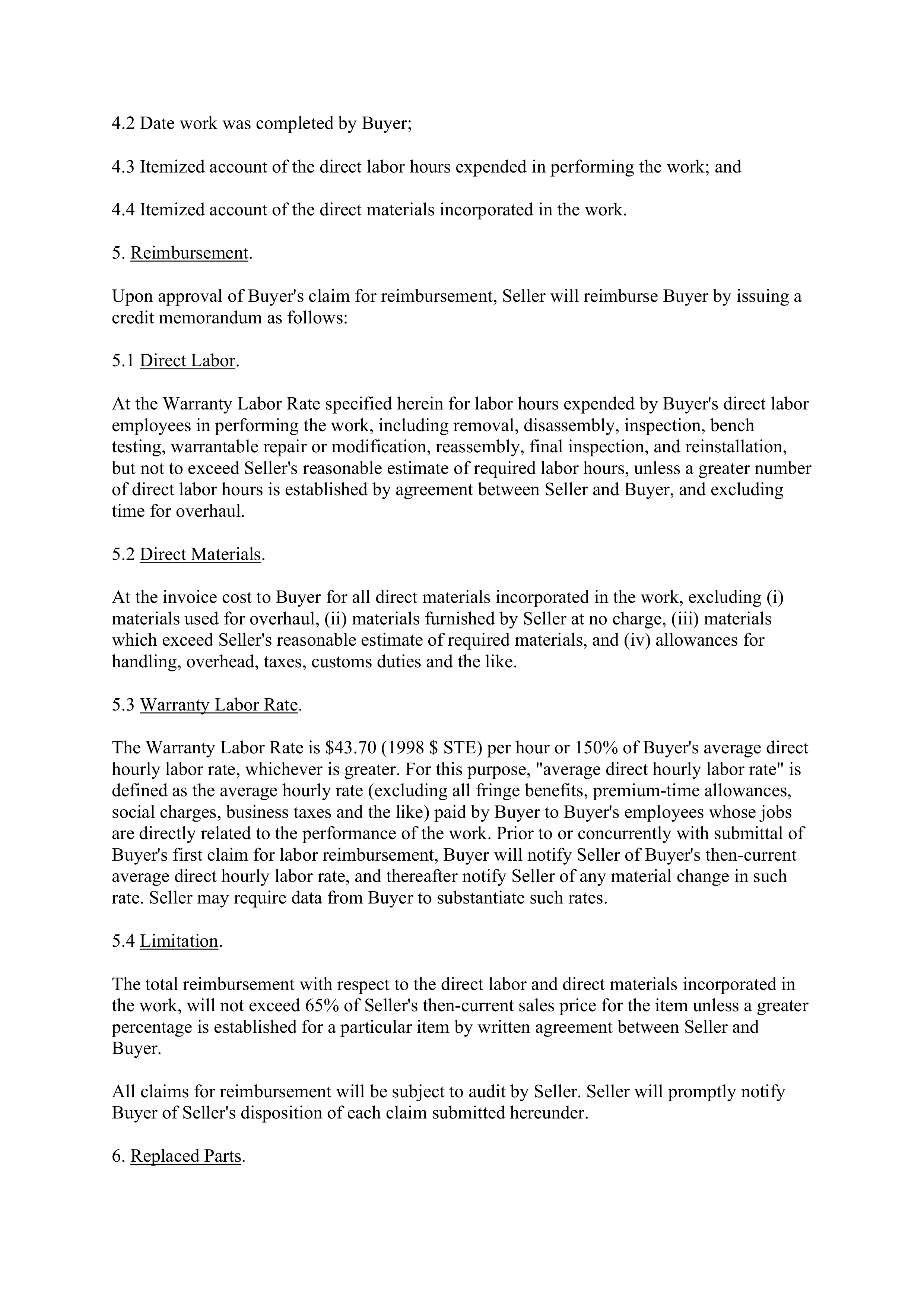 Boeing Purchase Agreement — page 30